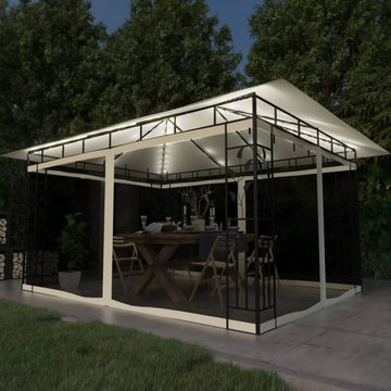 DOTMALL Pavillon mit Moskitonetz & LED-Lichterkette, (Set), BxT: 400x300 cm
