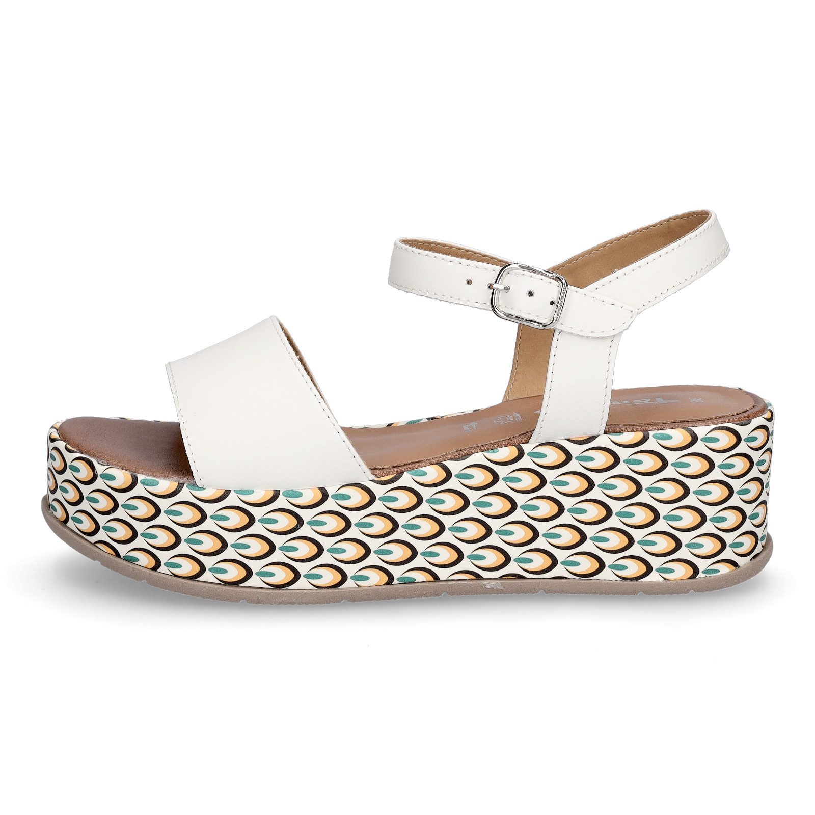 Tamaris Tamaris Damen Plateau Sandalette weiß Sandale