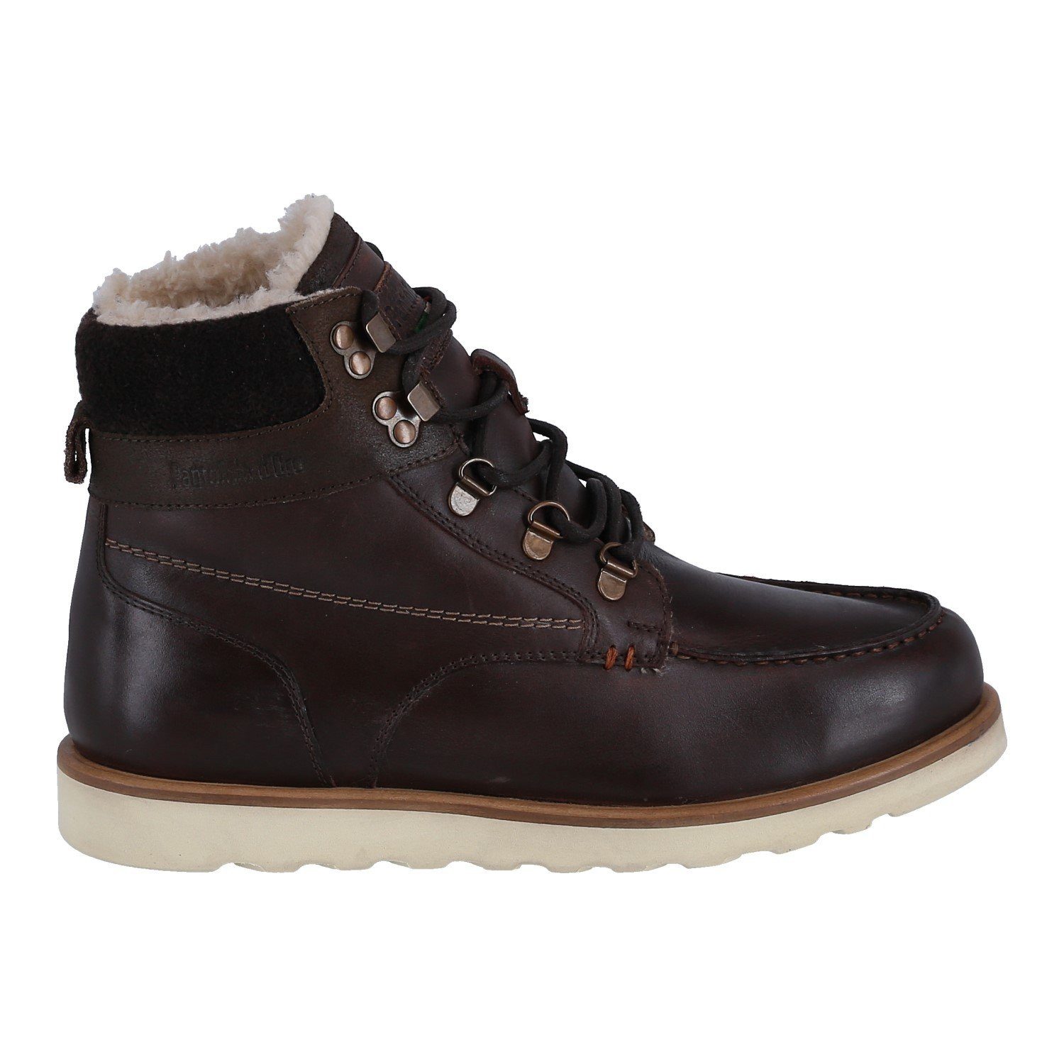 Pantofola d´Oro Bormio Uomo High Boot (Glattleder) coffeebraun Herren Winterstiefel