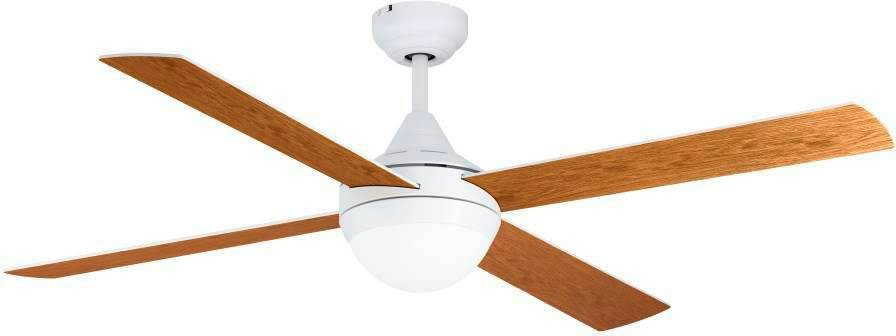 EGLO LED 122cm Motor, Deckenleuchte VARADERO, Ø Fernbedienung, Infrarot Fernbedienung, wechselbar, Leuchtmittel Wendeflügel, Ventilator AC mit inkl., Licht,