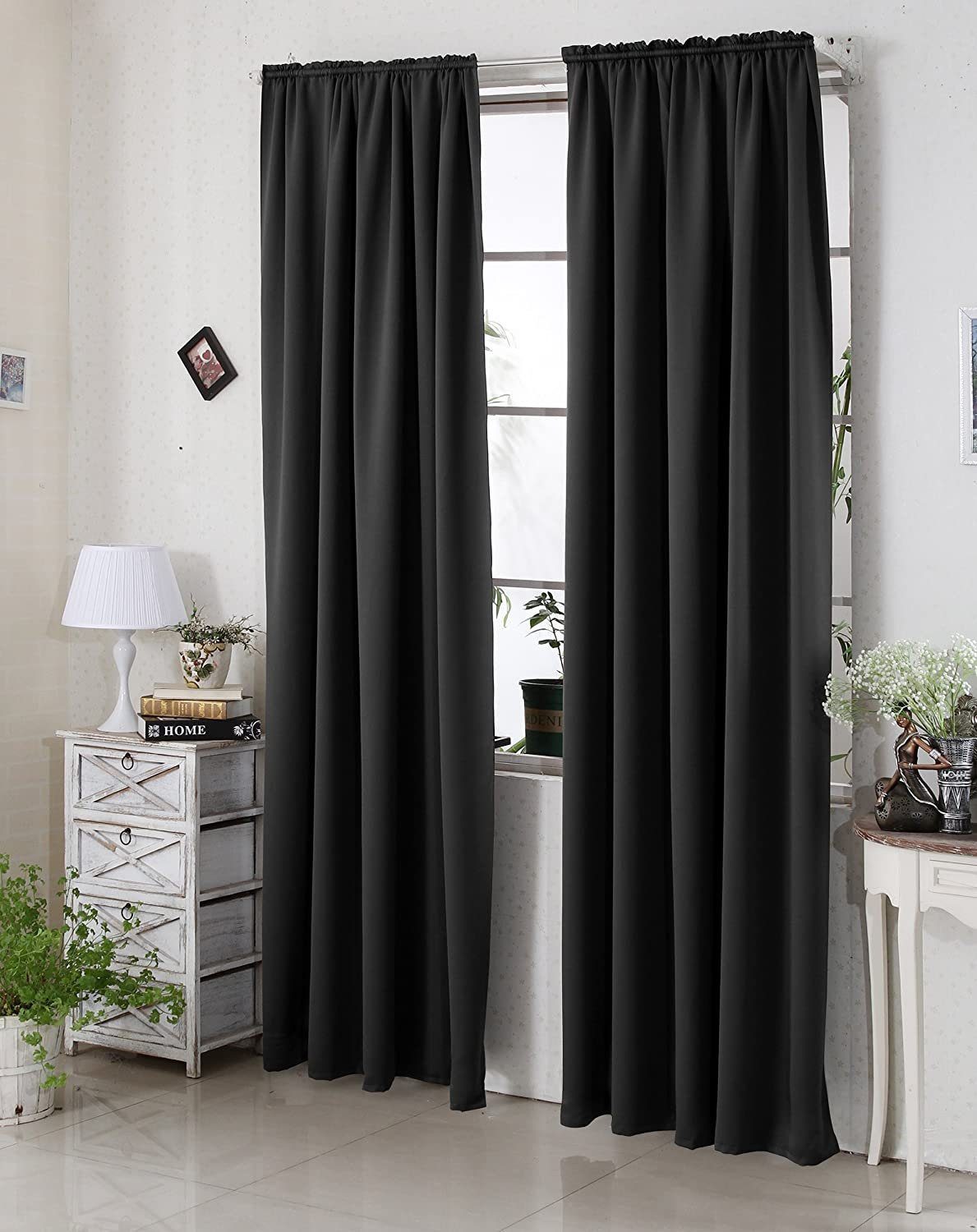 Woltu Gardine, (2 St), Kräuselband für günstig online kaufen