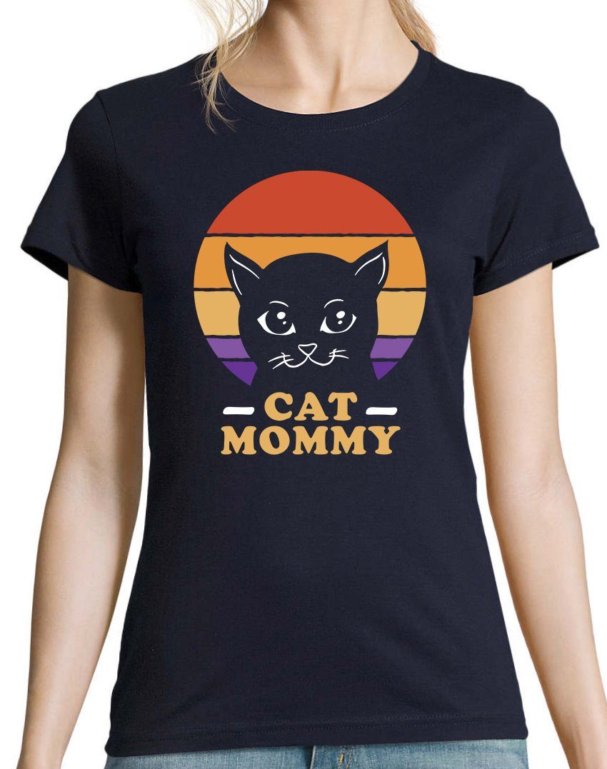 Youth Designz T-Shirt Cat Mommy Katzenmama günstig online kaufen
