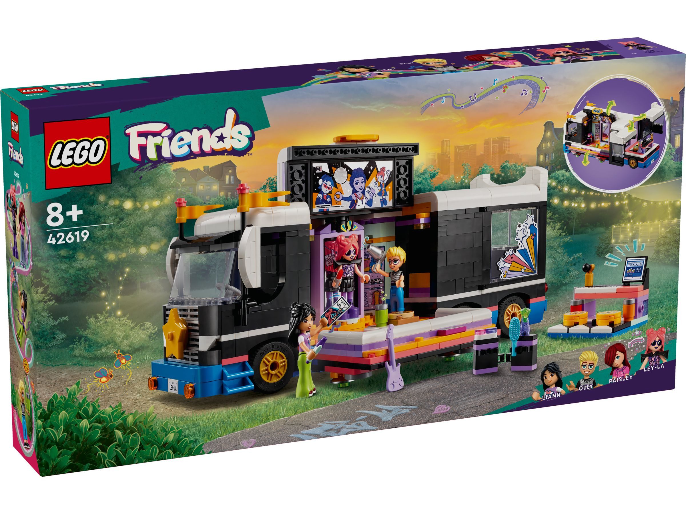 LEGO® 42619 Popstar-Tourbus Konstruktionsspielsteine günstig online kaufen