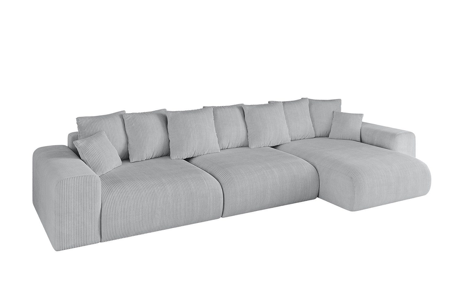 ALTDECOR Ecksofa ESKAR-L2, Couch mit Schlaffunktion, Wohnzimmer - Wohnlandschaft, Corner Sofa Bett Eckcouch Couch L-Form Schlafcouch Ausziehbar