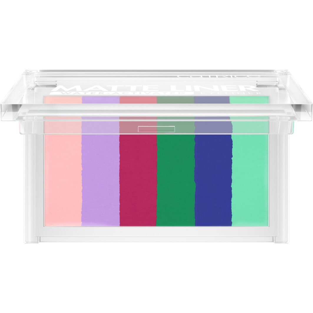 Catrice Eyeliner Matte Liner Water-Activated Eyeliner, Vegane wischfeste Textur mit leuchtenden Farben.