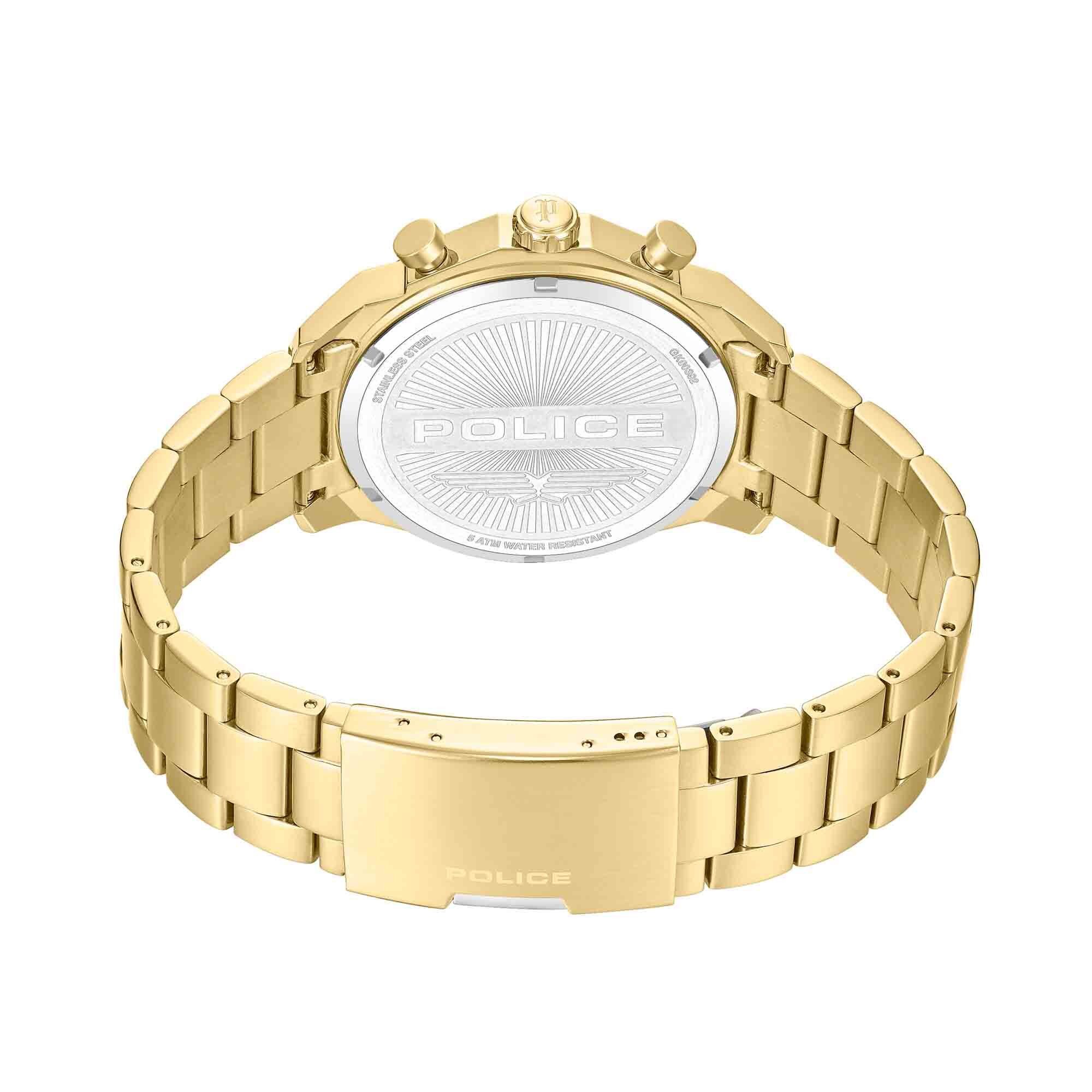 Police Quarzuhr Quarzuhr Herrenuhr 46 mm Quarz Herren