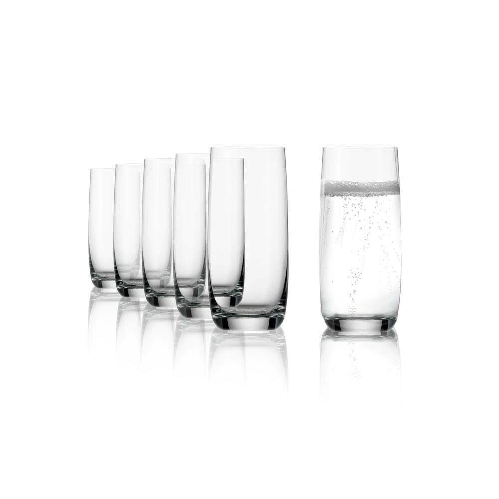Stölzle Longdrinkglas Stölzle Lausitz Weinland Longdrinkbecher 6er Set, Glas