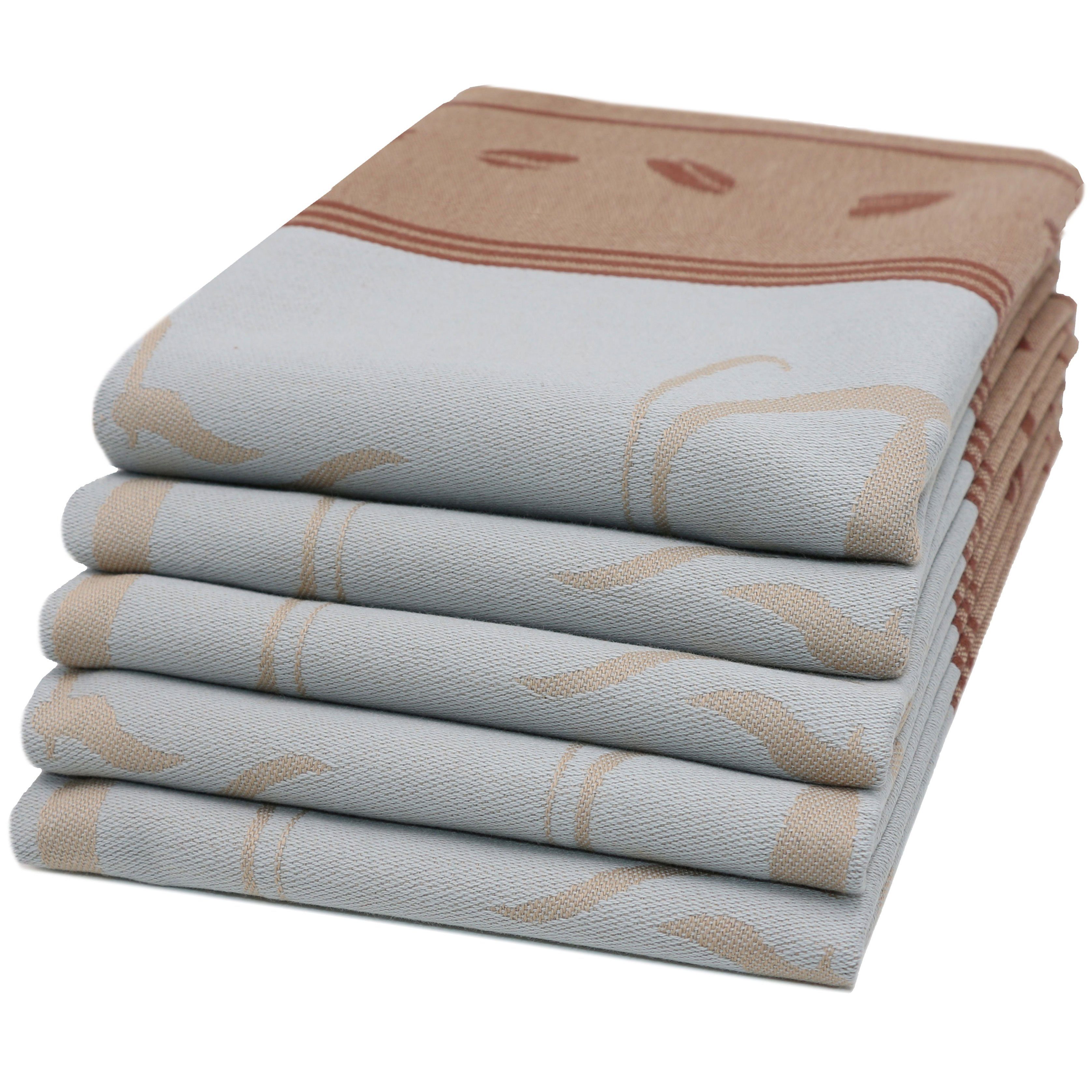 ZOLLNER Geschirrtuch, (Spar-Set, 5-tlg), 50 x 70 cm, 100% Baumwolle, vom Ho günstig online kaufen