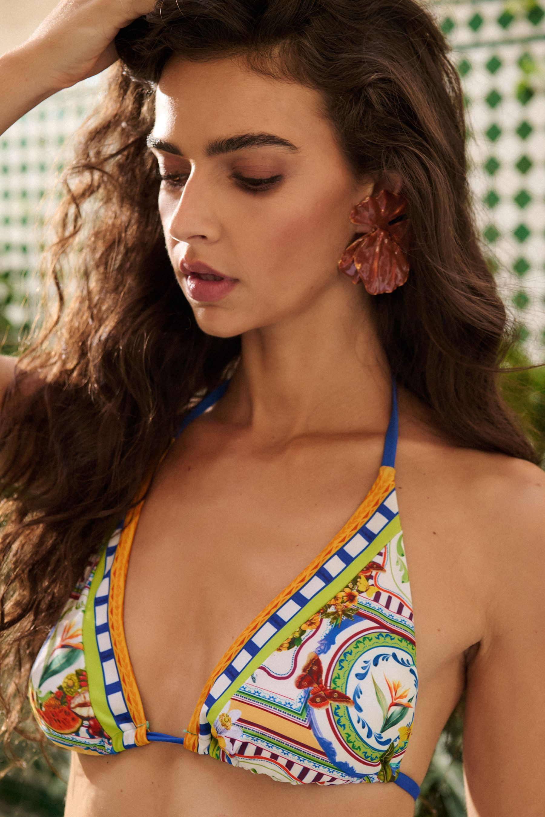 LIPSY Triangel-Bikini Lipsy Triangel-Bikini, inspiriert von Frida Kahlo (2-St)