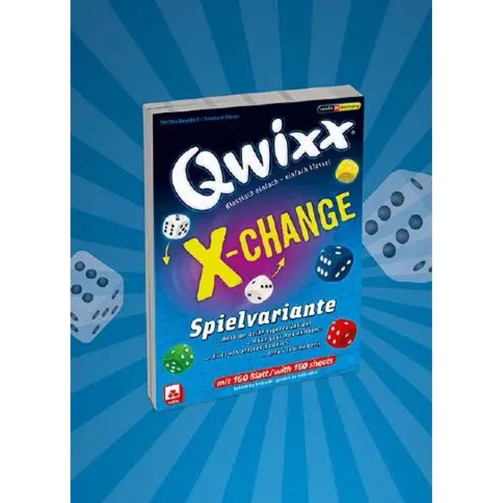 Cartamundi Spiel QWIXX EXXCHANGE - ZUSATZBLÖCKE
