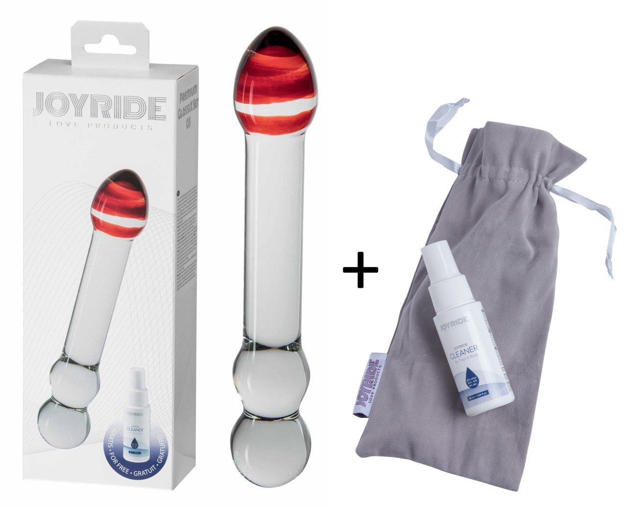 JOYRIDE Dildo JOYRIDE Premium GlassiX Set 03, Toys für Alle,Glas Toys,JOYRIDE,Import-ST Rubber,women,men,JOYRIDE