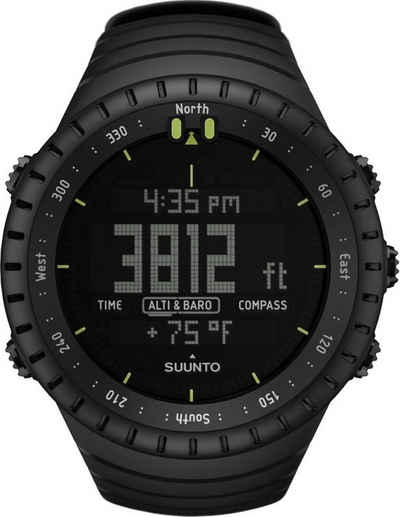 Suunto Suunto Core All Black Outdoor Uhr für alle Höhenlagen Fitnessuhr (Suunto)