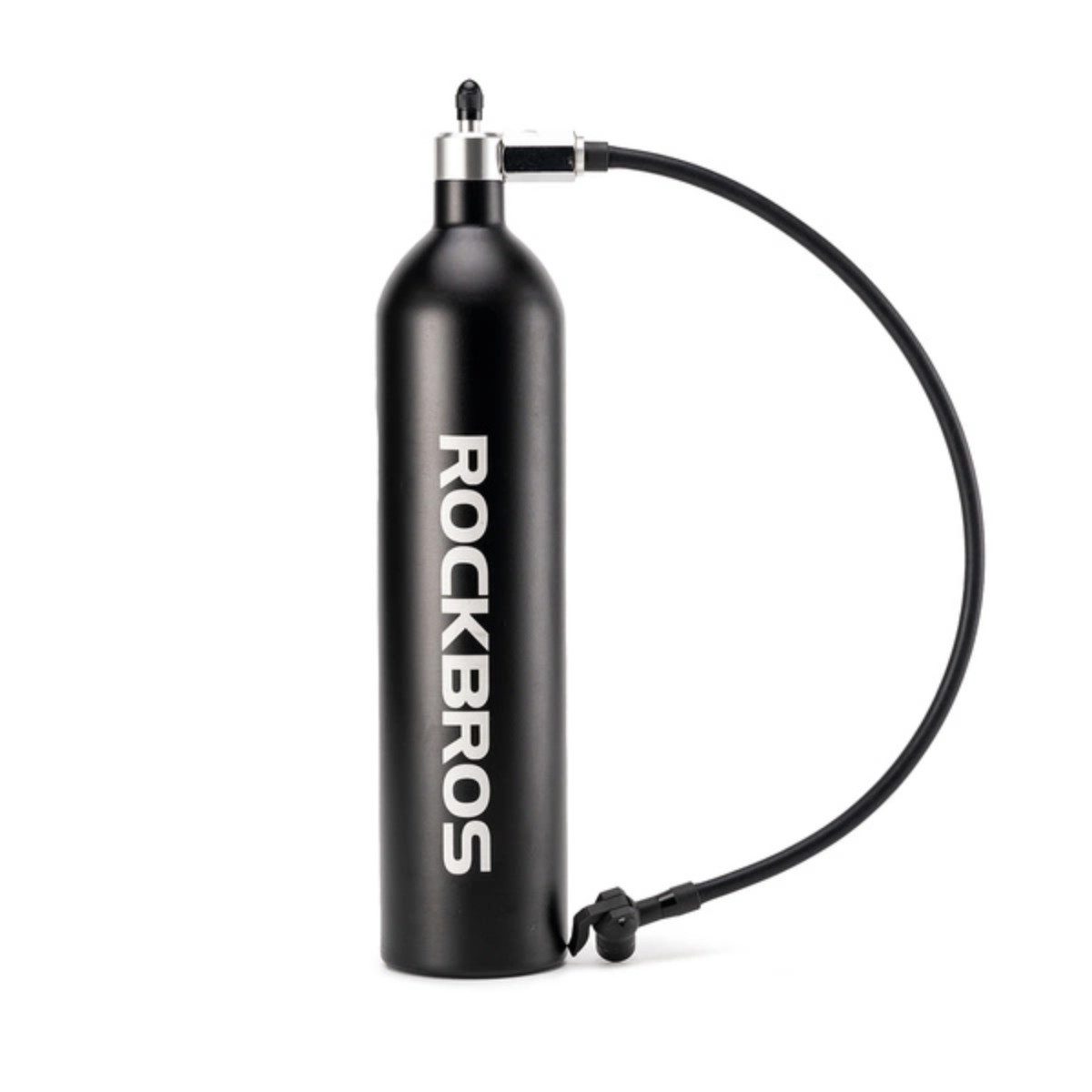 ROCKBROS Druckbehälter Rockbros Tubeless Reifenfüller 200 PSI 1.2l - Schwarz Druckbehälter