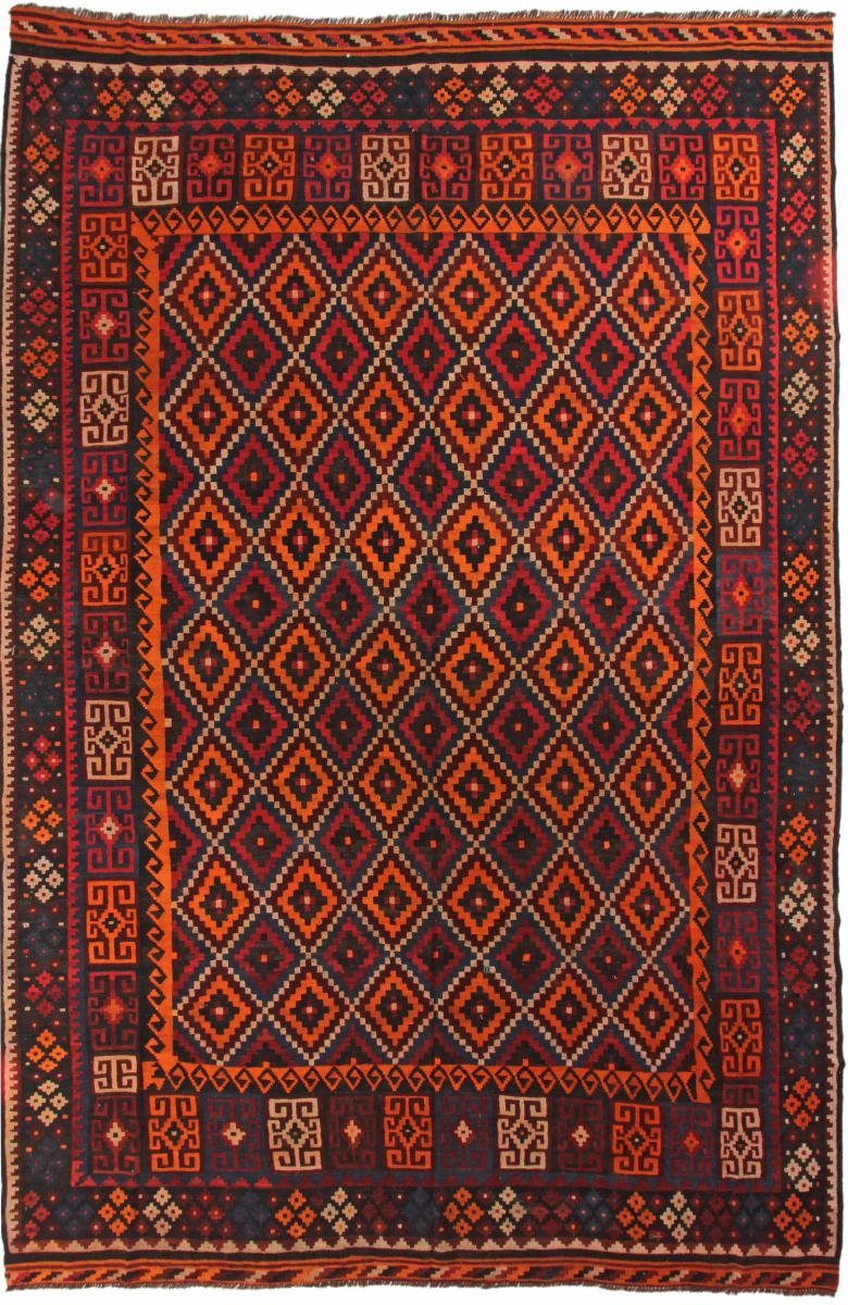 Orientteppich Kelim Afghan Antik 284x420 Handgewebter Orientteppich, Nain Trading, rechteckig, Höhe: 3 mm