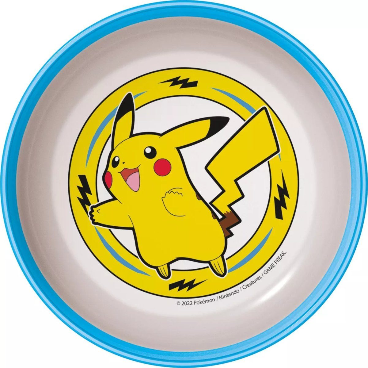POKÉMON Kindergeschirr-Set Pokémon Original Team rutschfester Mikrokunststofftiefteller