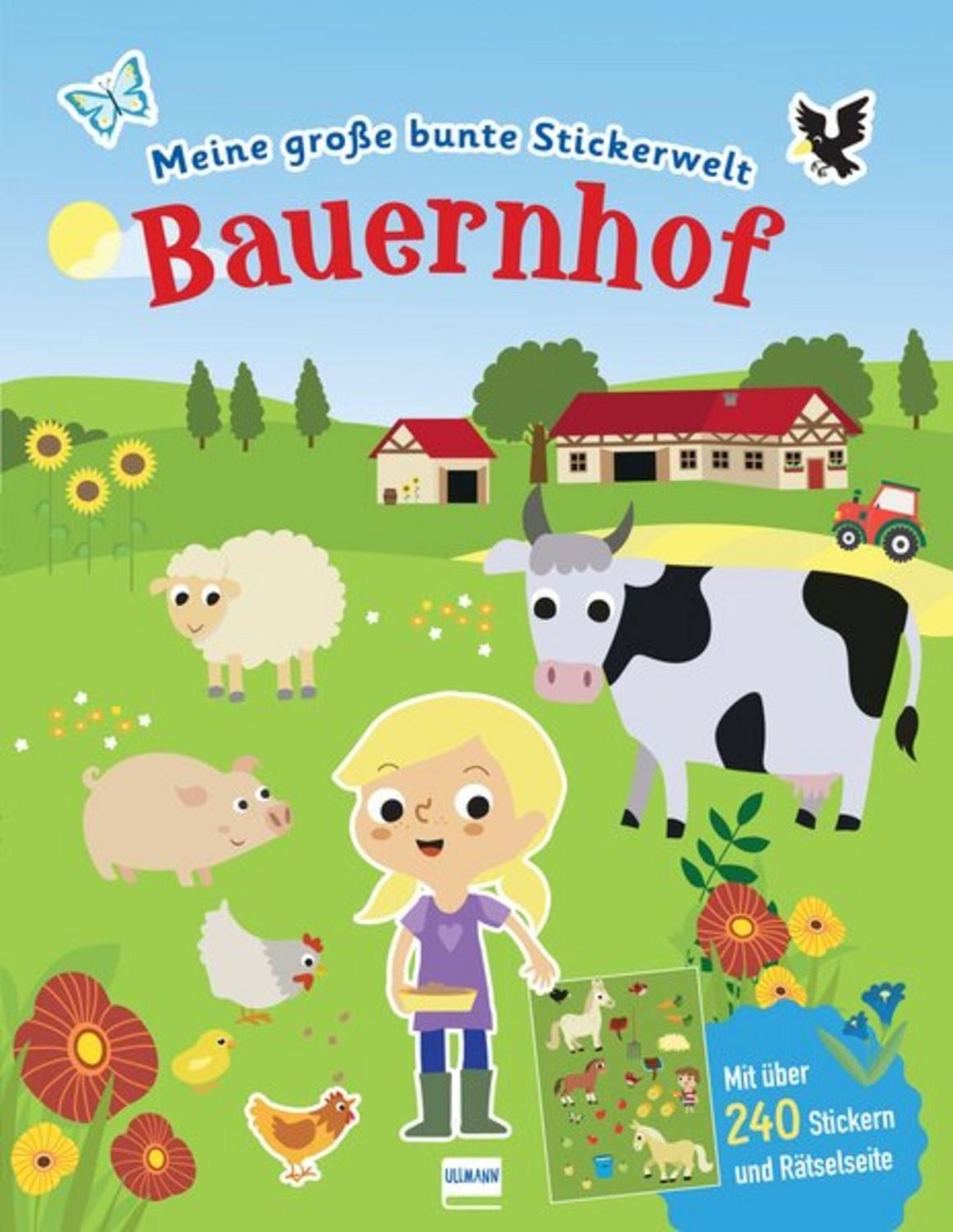 Meine große bunte Stickerwelt - Bauernhof / diverse