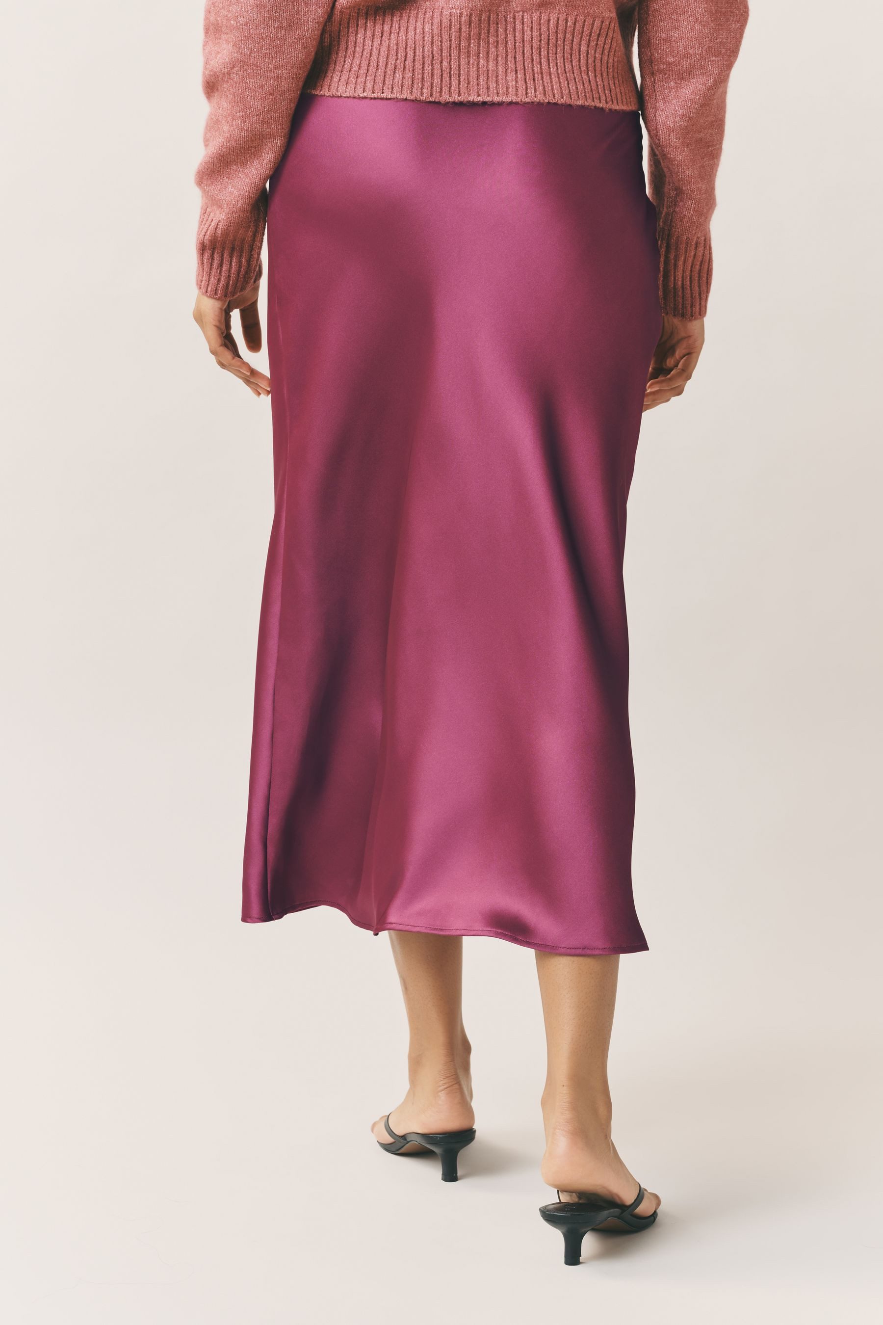 Next Midirock Satin-Midirock (1-tlg) günstig online kaufen