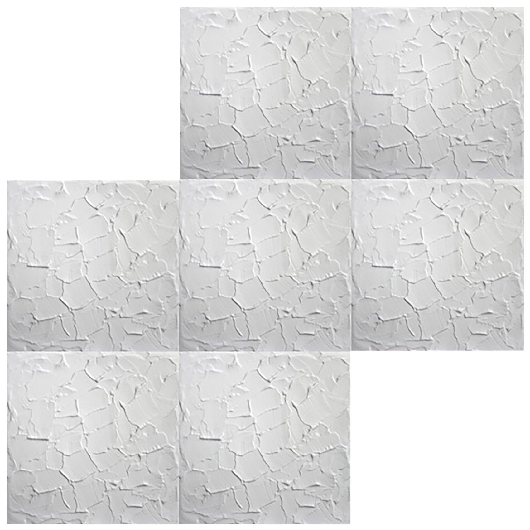 Hexim Wanddekoobjekt NR.11 (Deckenplatten 50x50cm Styroporplatten günstig online kaufen