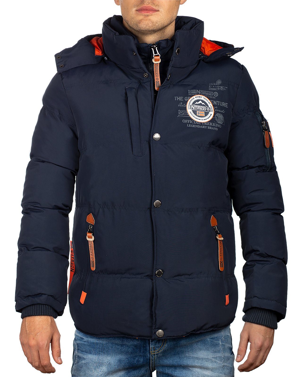 Geographical Norway Winterjacke »Geographical Norway Herren Winterjacke  baverveine« (1-St) Winterjacke mit Kapuze online kaufen | OTTO