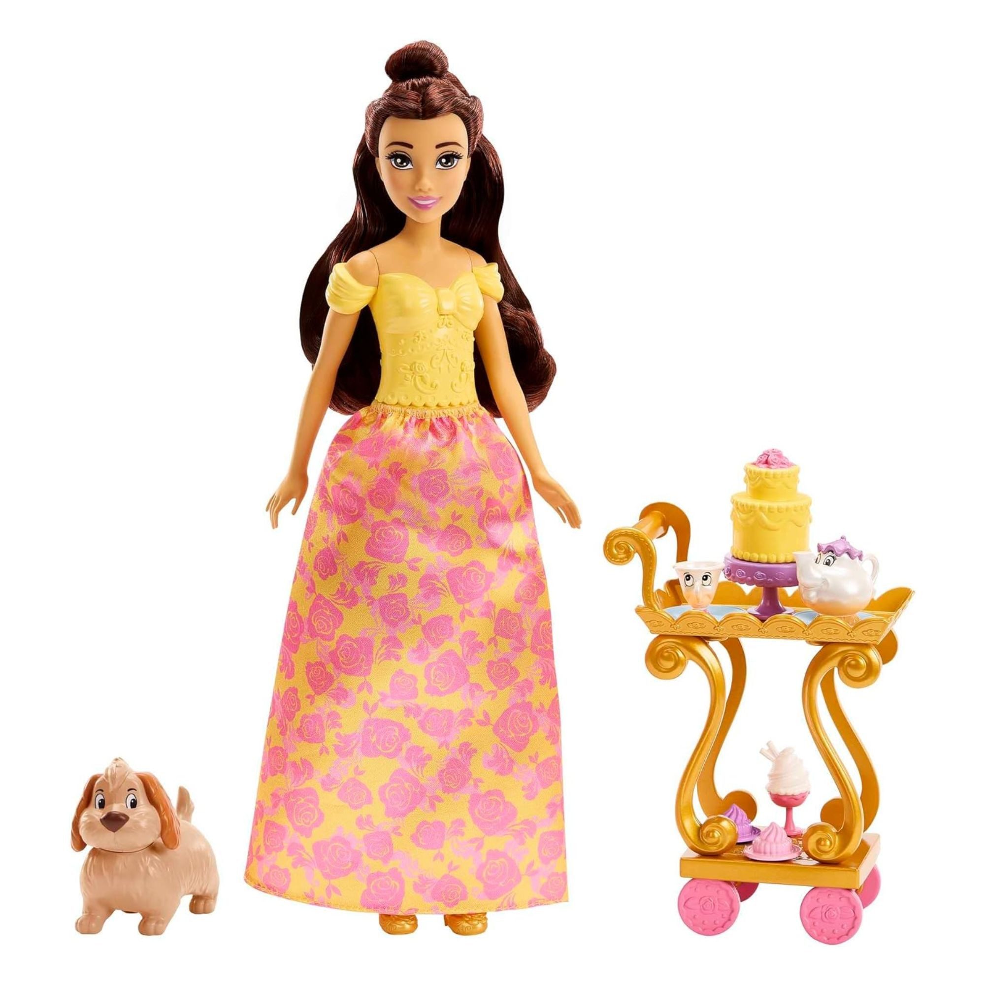 Mattel® Spielfigur Belles Tee-Party Puppe - Disney Princess