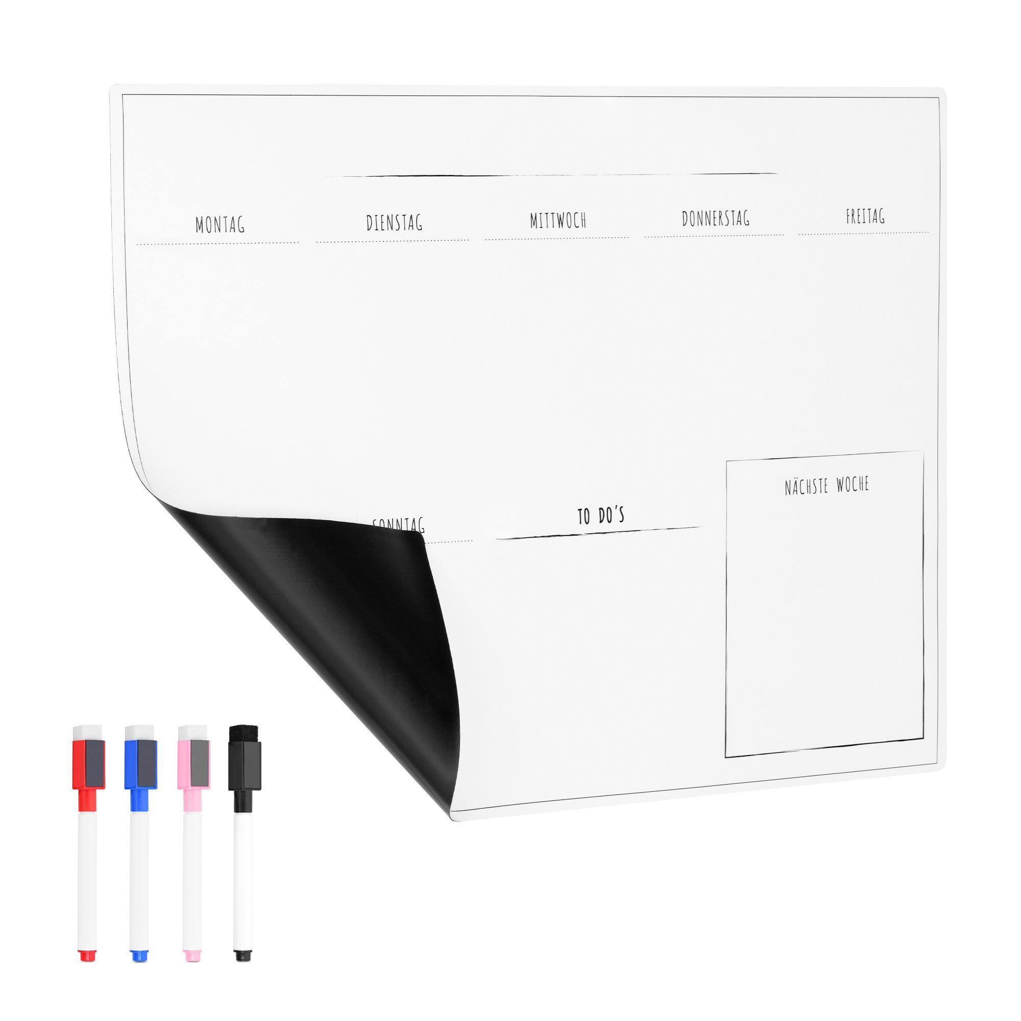 Kühlschrank Magnetisch Whiteboard Schreibttafel Magnettafel Wasserdicht DE 