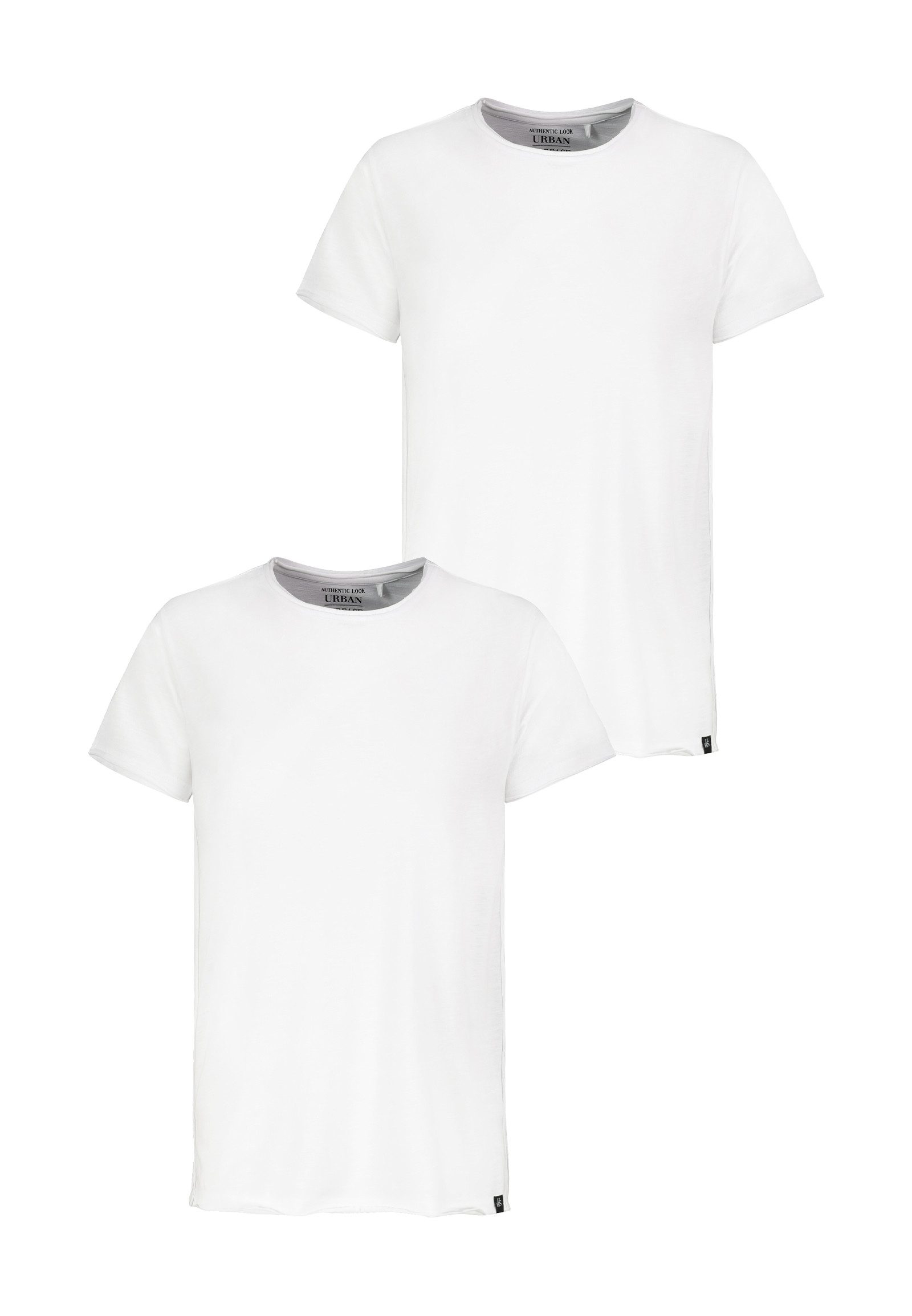 Urban Surface T-Shirt Offene Kanten Design günstig online kaufen