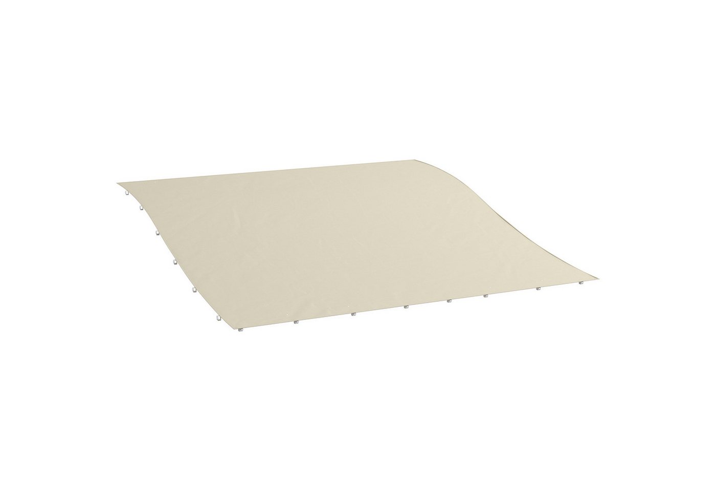 Outsunny Pavillon-Ersatzdach Ersatzdach für Pergola, Terrassenüberdachung, Pavillon, Beige, 297 x 243 cm (Ersatz-Dachplane, Sonnensegel), mit UV-Schutz