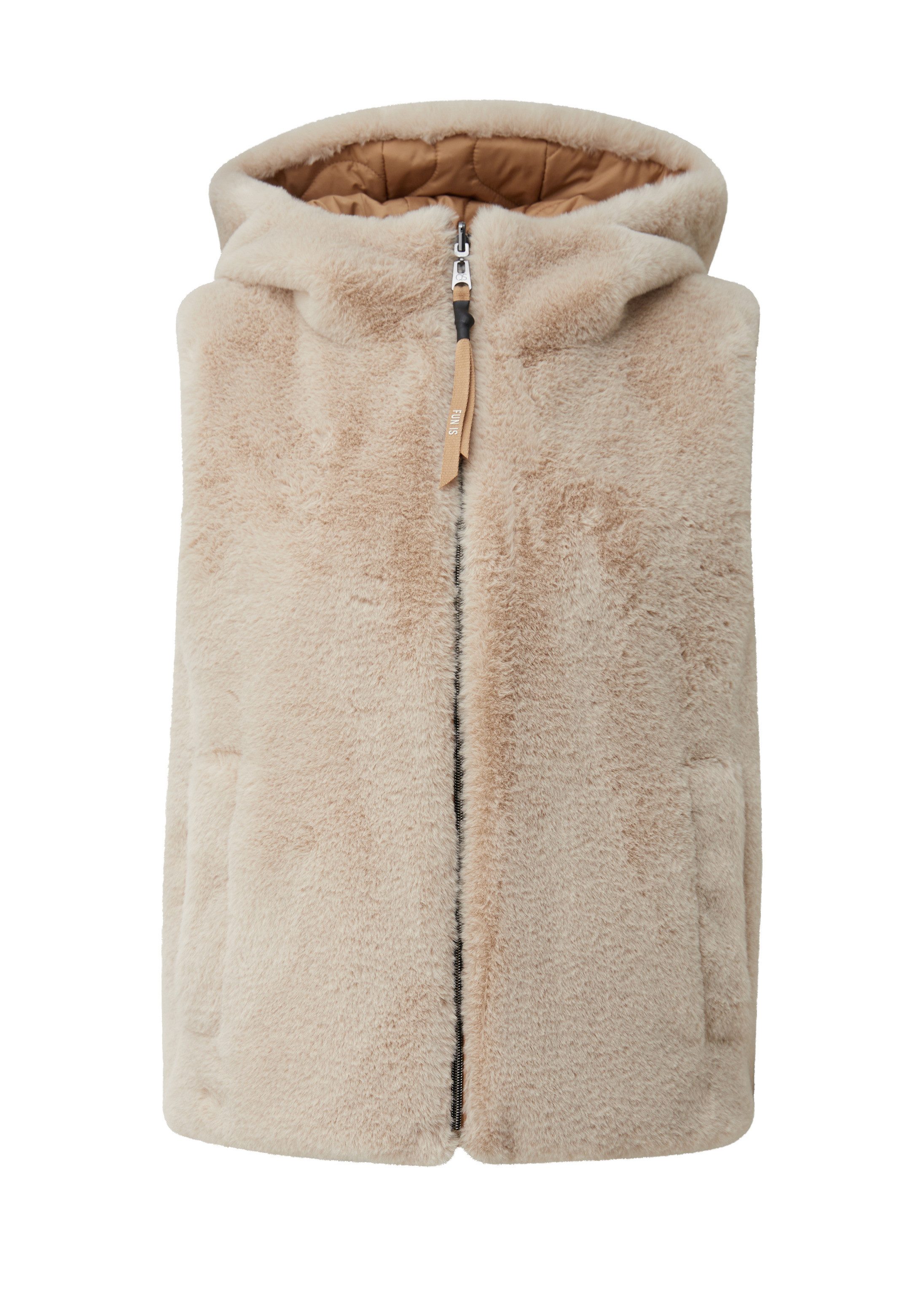 QS Outdoorjacke Outdoor-Weste Wendeweste