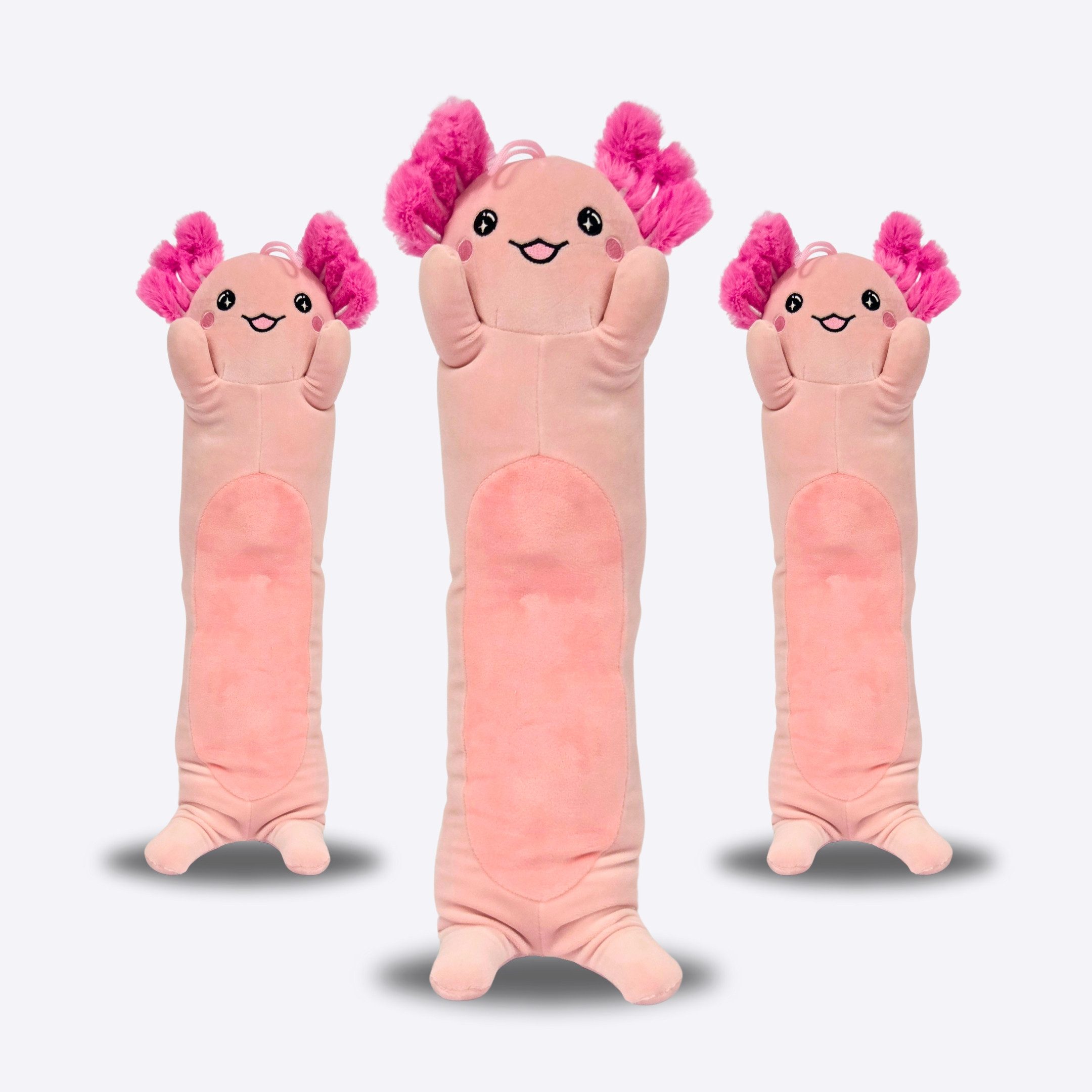 soma Kuscheltier Axolotl Kuscheltier Kissen pink 63 Plüsch Kuschelkissen Zu günstig online kaufen