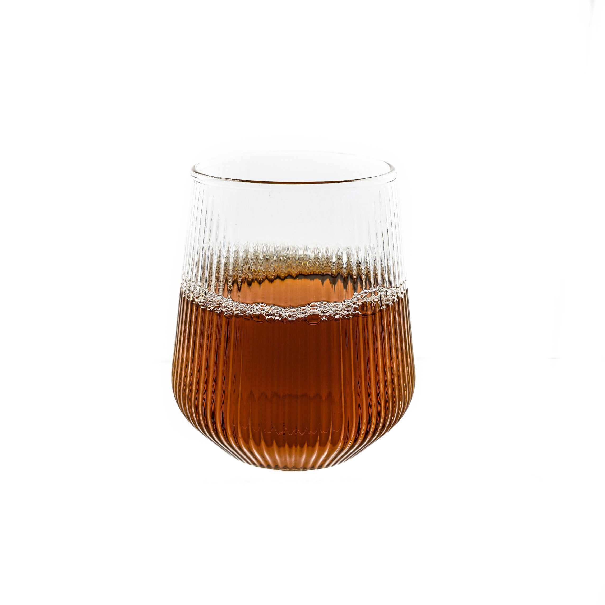 Glas Wassergläser Gläser Trinkgläser Set geriffeltt 430ml