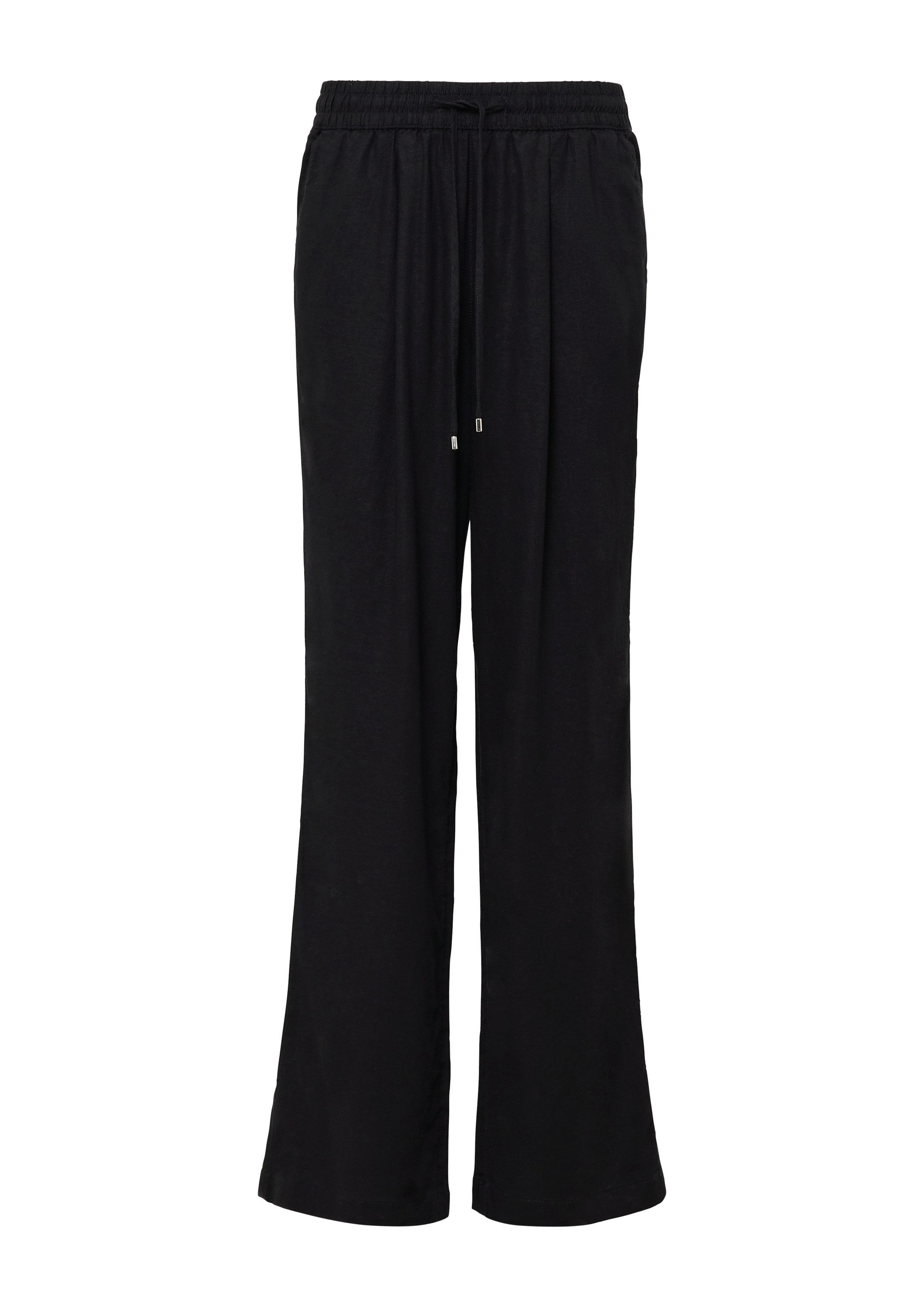 s.Oliver Chinos Hose Leichte Leinenmix-Hose mit Elastikbund günstig online kaufen