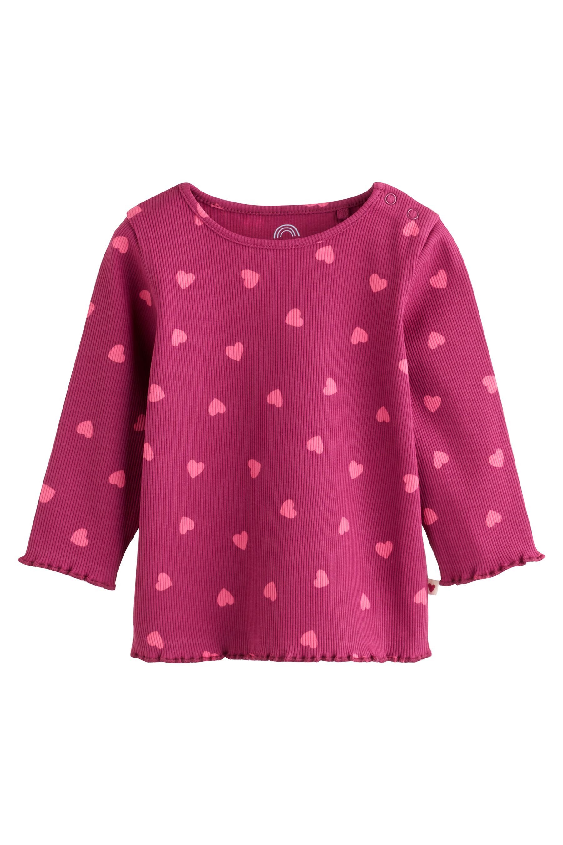Next Langarmshirt & Hose Baby-Rippstrickoberteil und Leggings im 2er-Set (2-tlg) – Bild 2 von 5