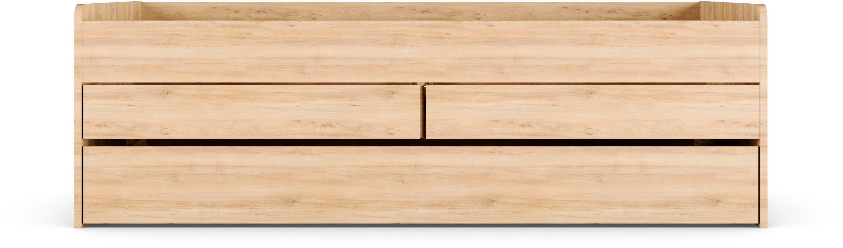 priess Stauraumbett Barkhausen, inkl. ausziehbarer Liegefläche und 2 Schubkästen