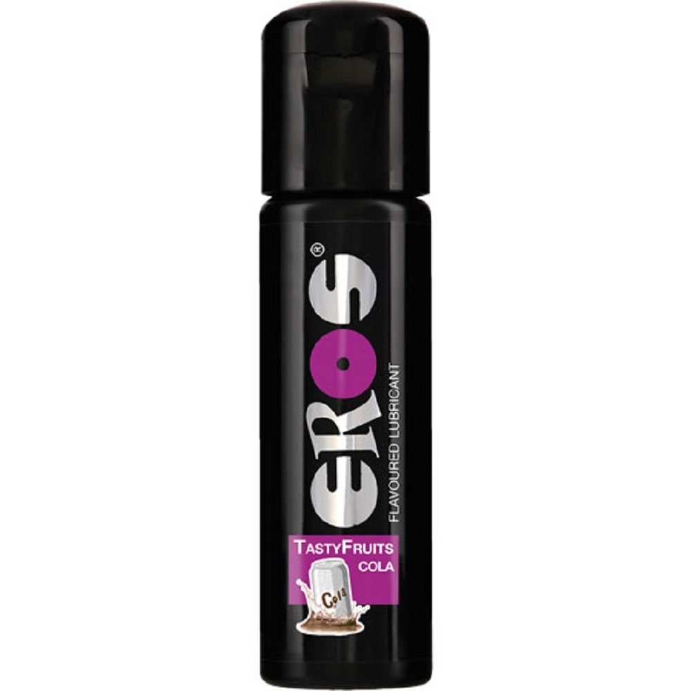 Eros Gleitgel Tasty Fruits Cola, - mit Cola Duft, Flasche mit 100ml, 1-tlg., erotisch prickelndes Gleitgel mit Geschmack