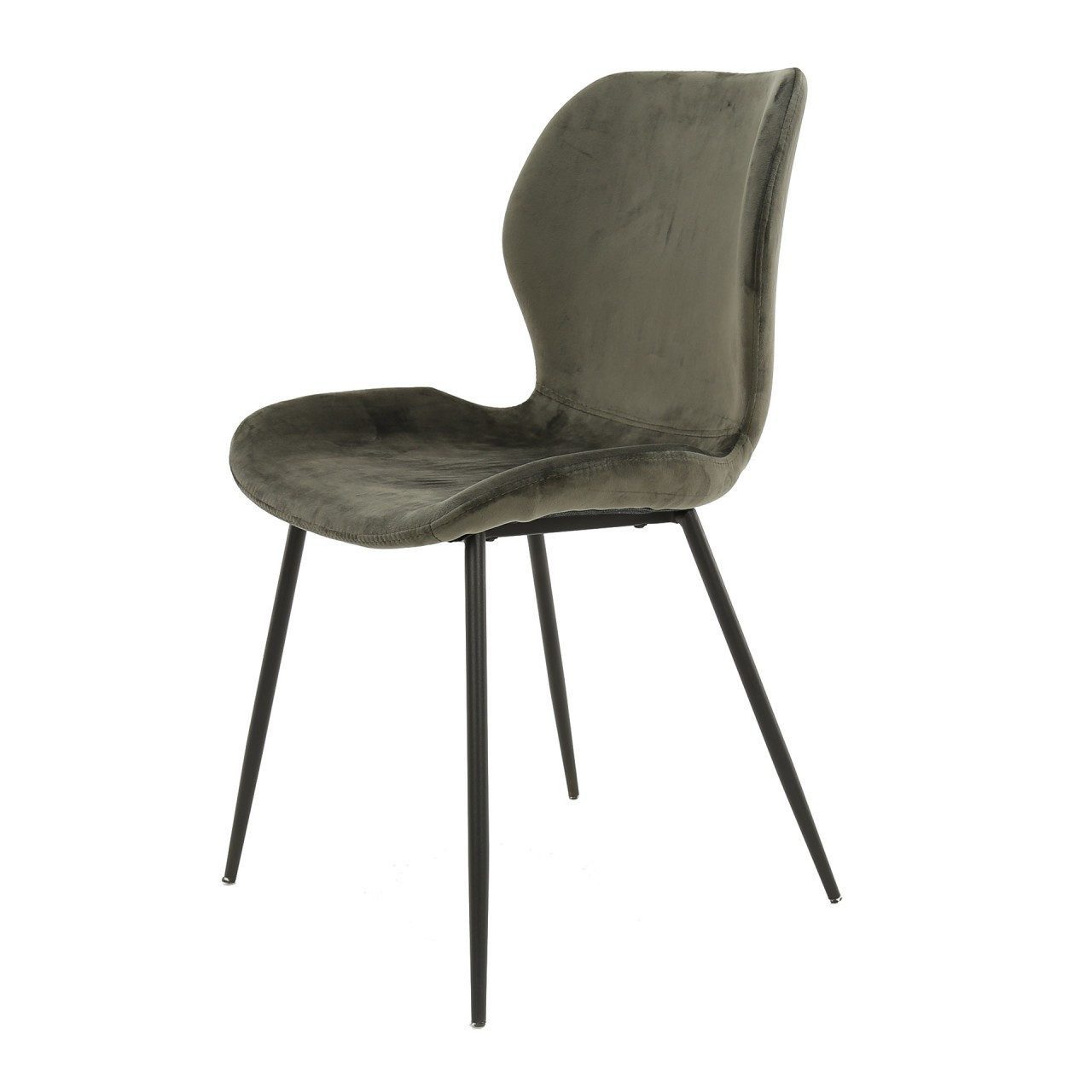 Vintagehaus Esszimmerstuhl Retro Esszimmerstuhl Velvet Samt günstig online kaufen
