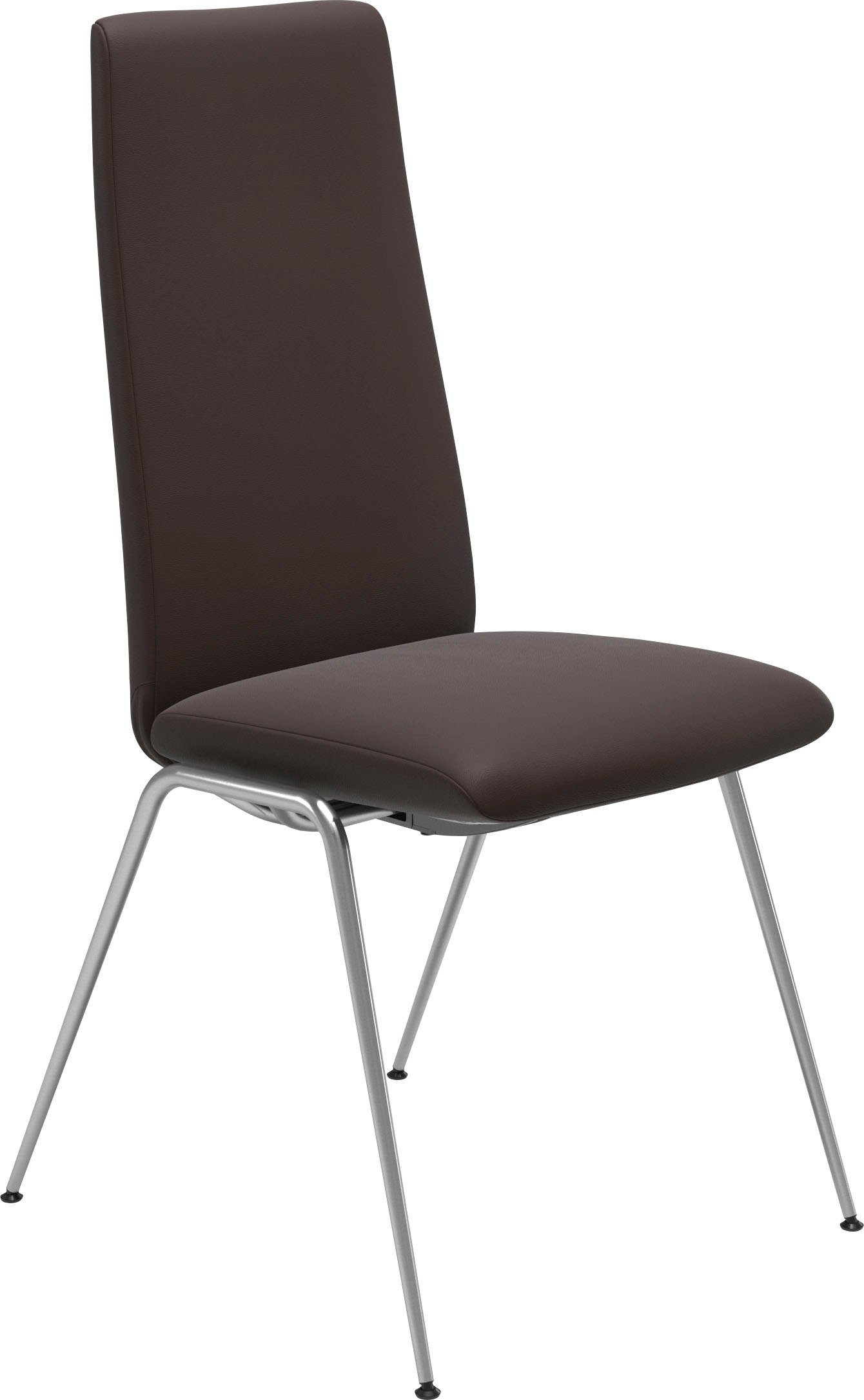 Stressless® Polsterstuhl M, Beinen Back, aus glänzend Laurel, High Größe Chrom Stahl in mit