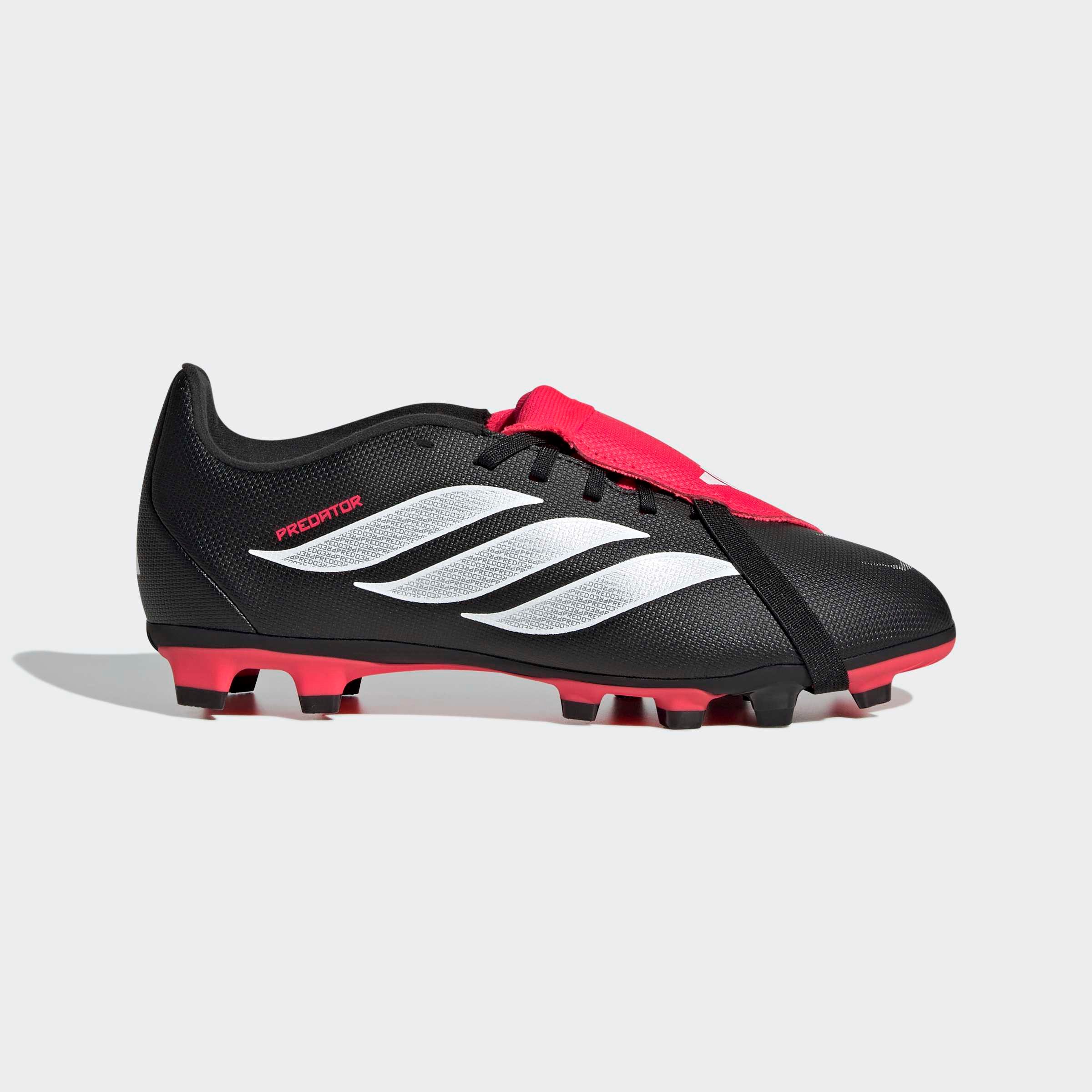 adidas Performance PREDATOR CLUB FOLD-OVER TONGUE FIRM GROUND/MULTI GROUND KIDS Fußballschuh für viele verschiedene Böden geeignet, für Jugendliche & Kinder