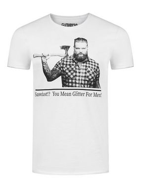 riverso T-Shirt Herren Fotoprintshirt RIVHarald Regular Fit (4-tlg) Kurzarm Tee Shirt mit Rundhalsausschnitt aus 100% Baumwolle