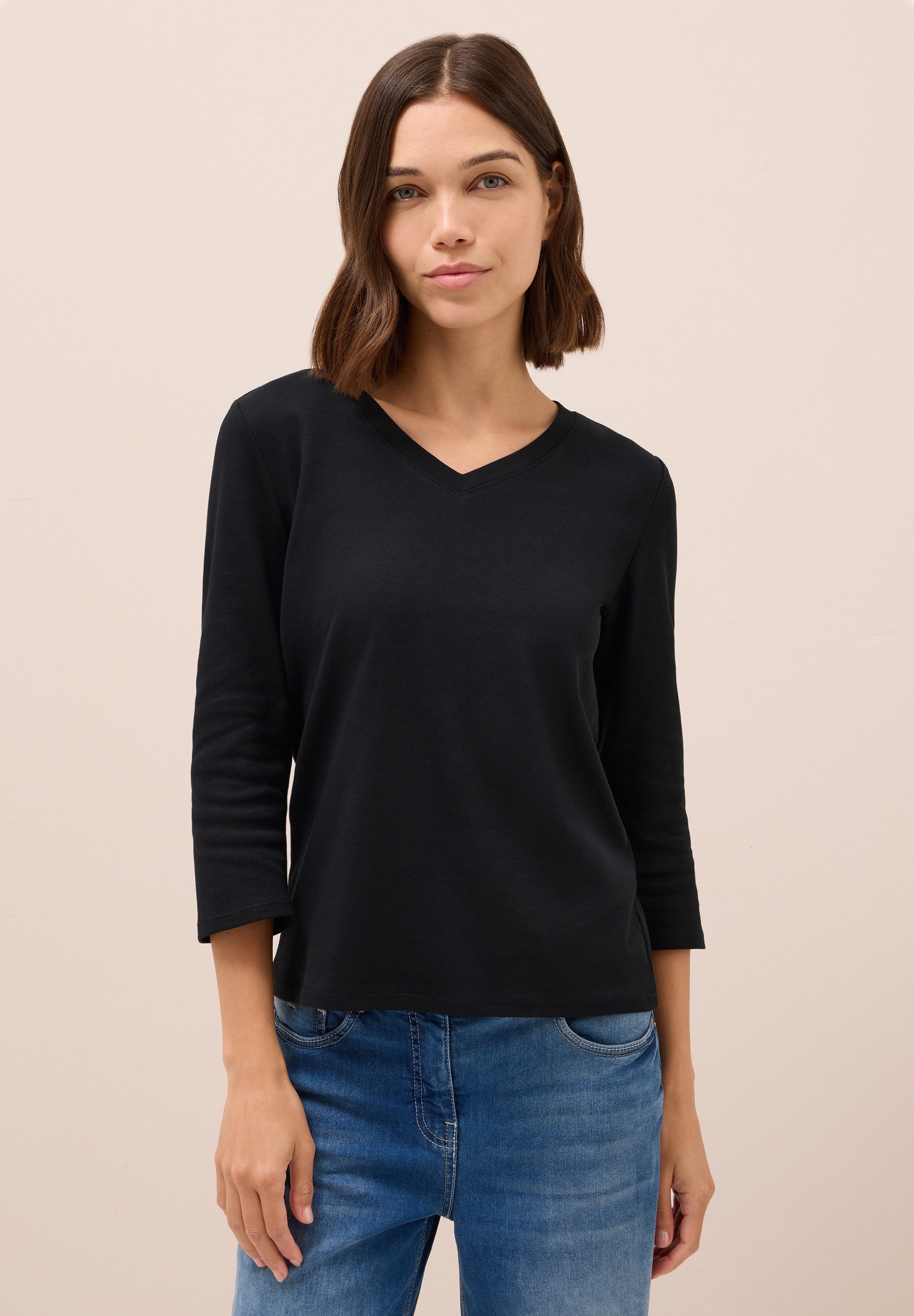 CECIL T-Shirt aus reiner Baumwolle günstig online kaufen