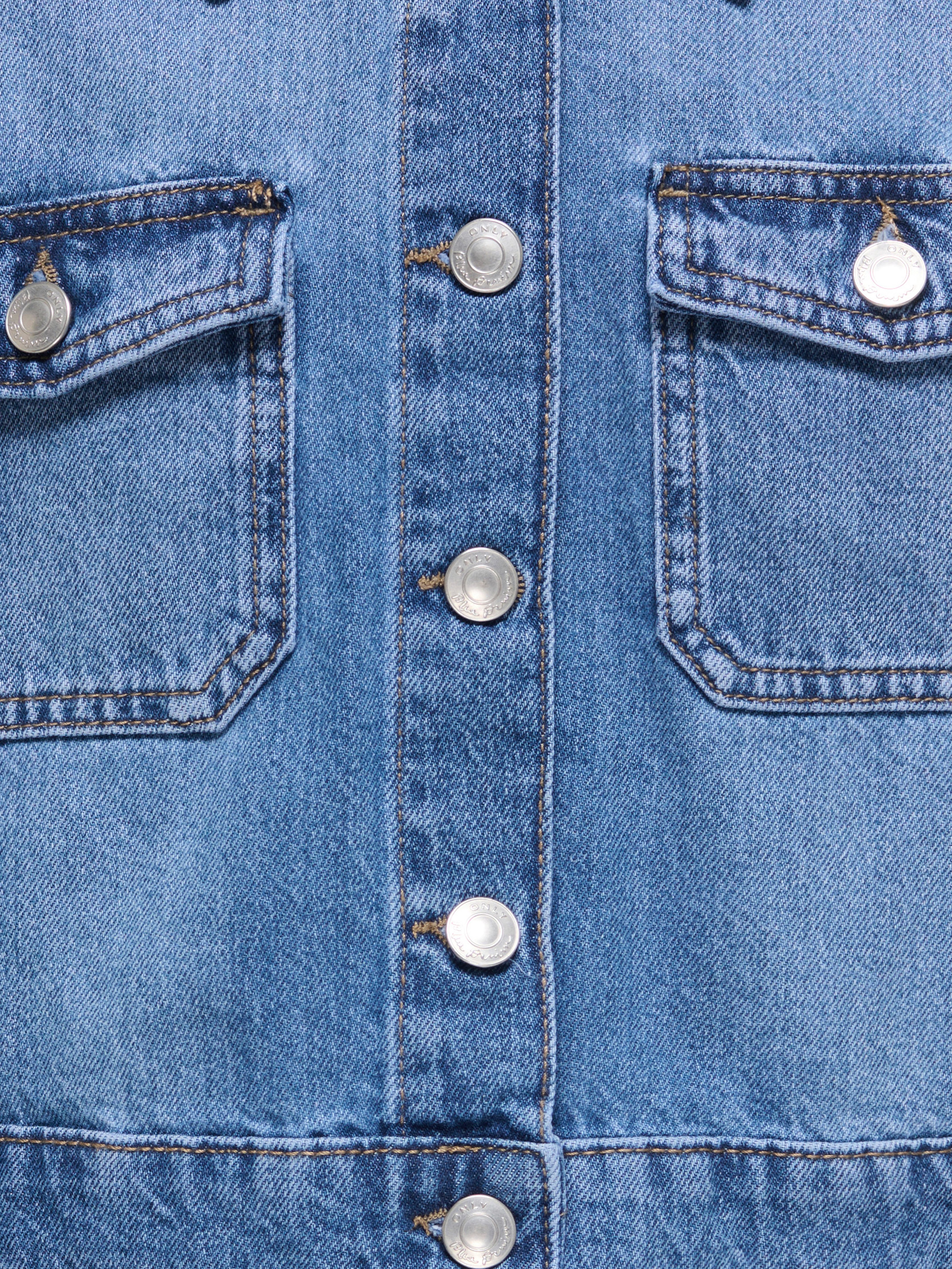 KIDS ONLY Jeansjacke KOGLUMI LS JACKET DNM PIM NOOS kurz, in klassischer Form