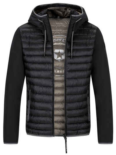 Milestone Steppjacke MS-Santos Herren Übergangsjacke mit Kapuze