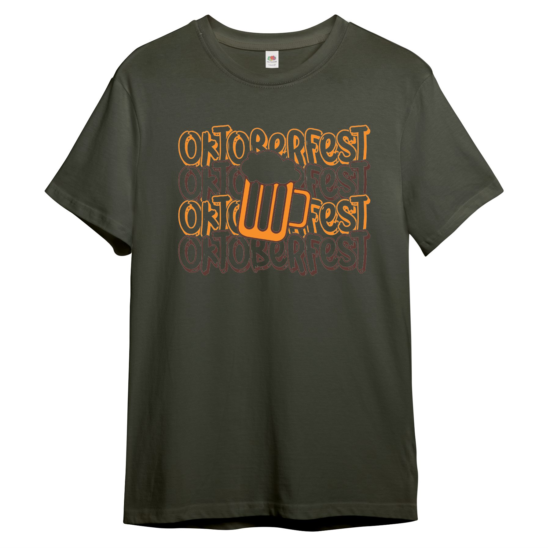 Print-Shirt Herren T-Shirt "Oktoberfest"