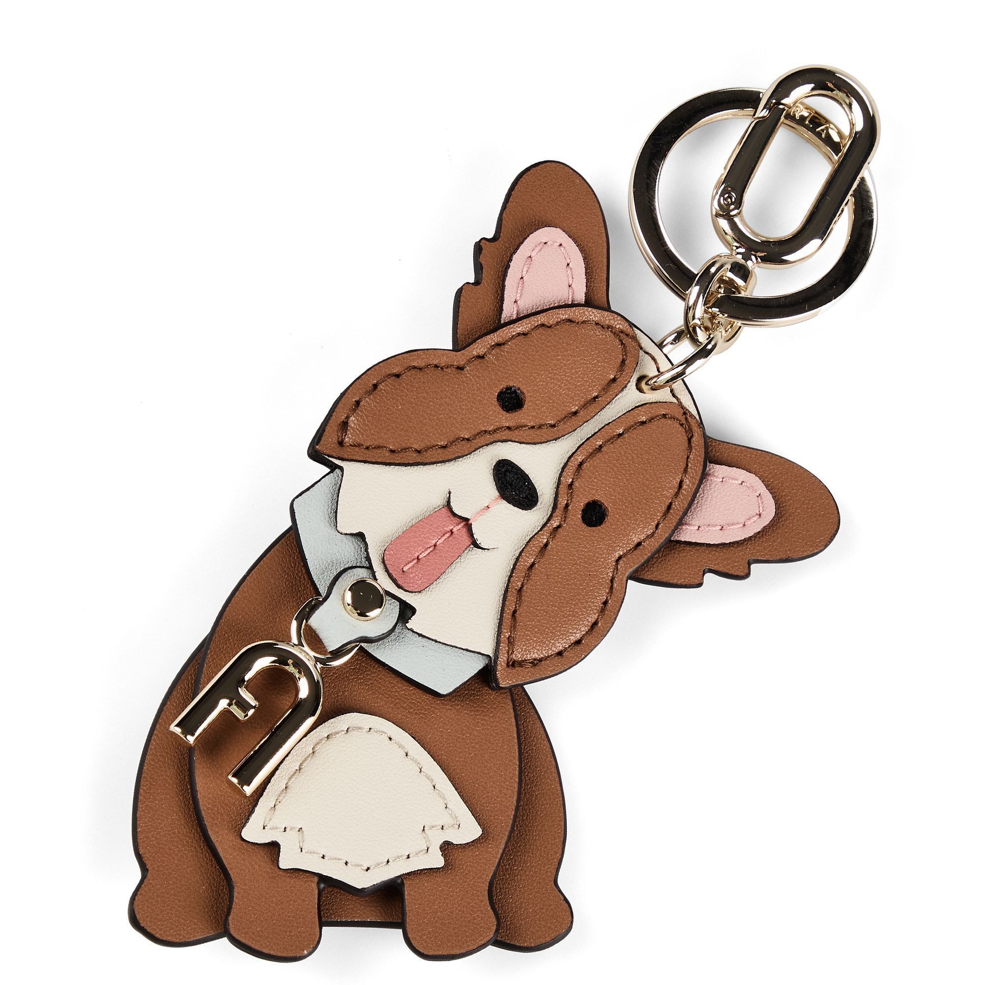 Furla Schlüsselanhänger Corgi, Leder