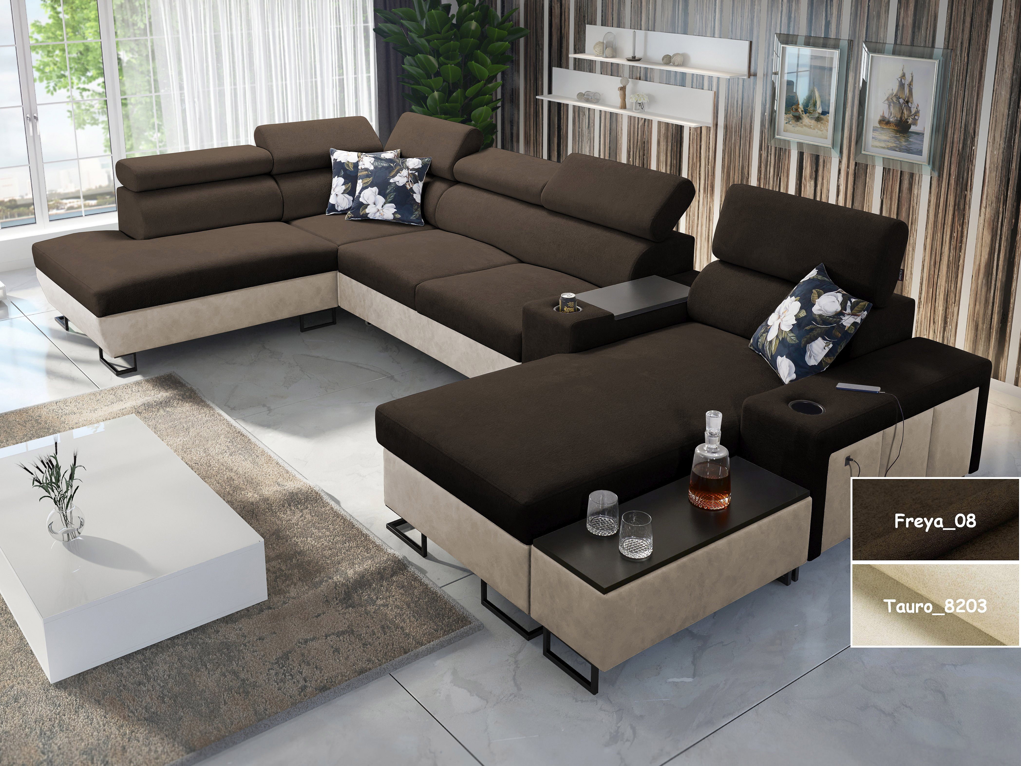 Möbel für Dich Wohnlandschaft in U-Form günstig online kaufen