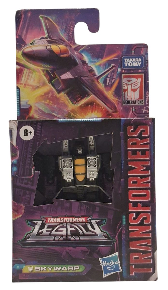 Transformers Actionfigur Transformers Generations Legacy 8,5 cm große Core Skywarp Action-Figur