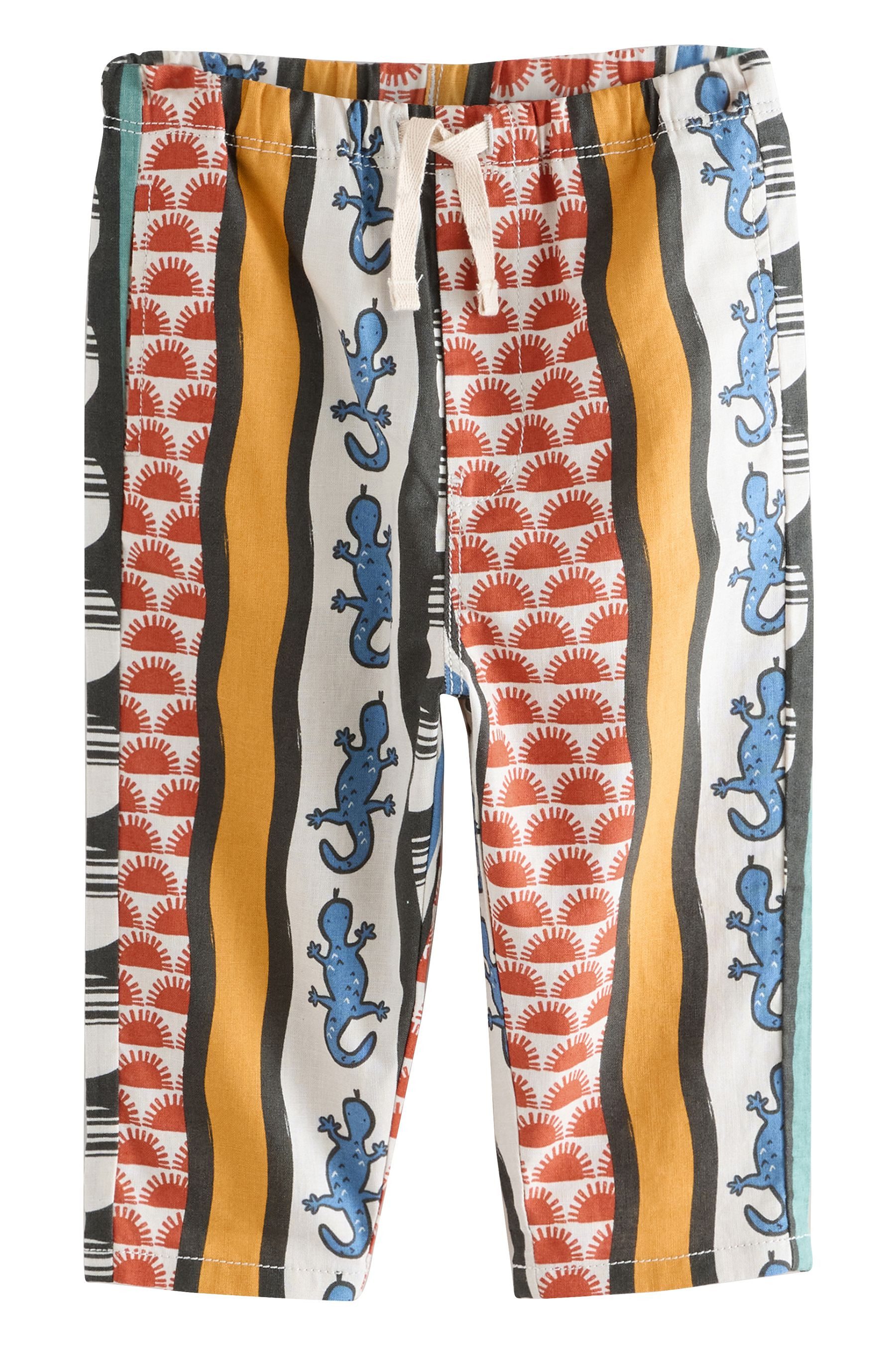 Next Palazzohose Hose Leinengemisch mit weitem günstig online kaufen