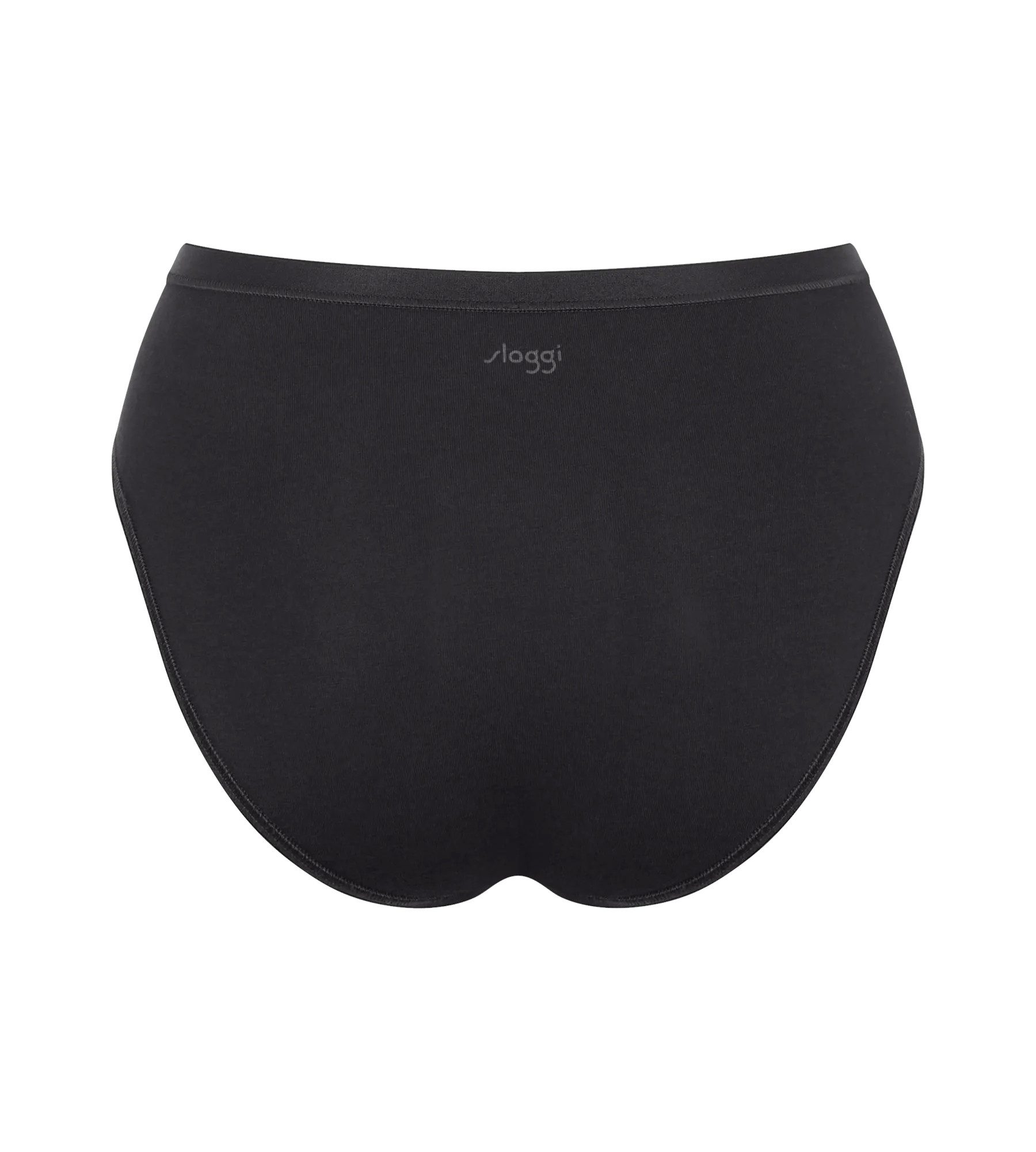 sloggi Tai-Slip GO Daily Cotton (3er Pack) Glanz-Effekt Details, hoher Beinausschnitt, weich, elastisch
