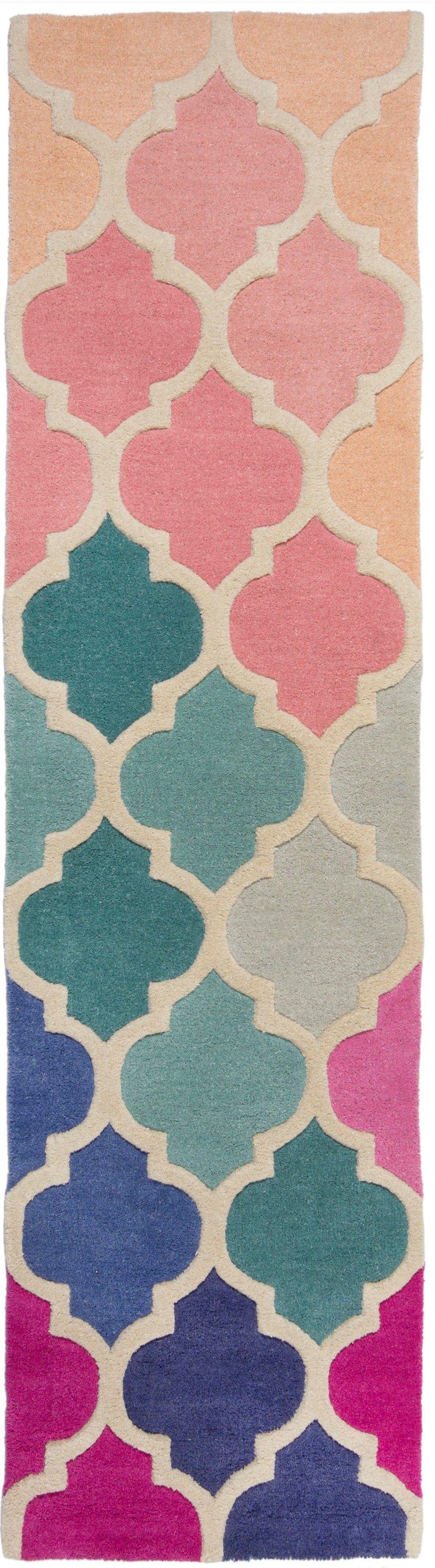 FLAIR RUGS Läufer Rosella, rechteckig, Höhe: günstig online kaufen