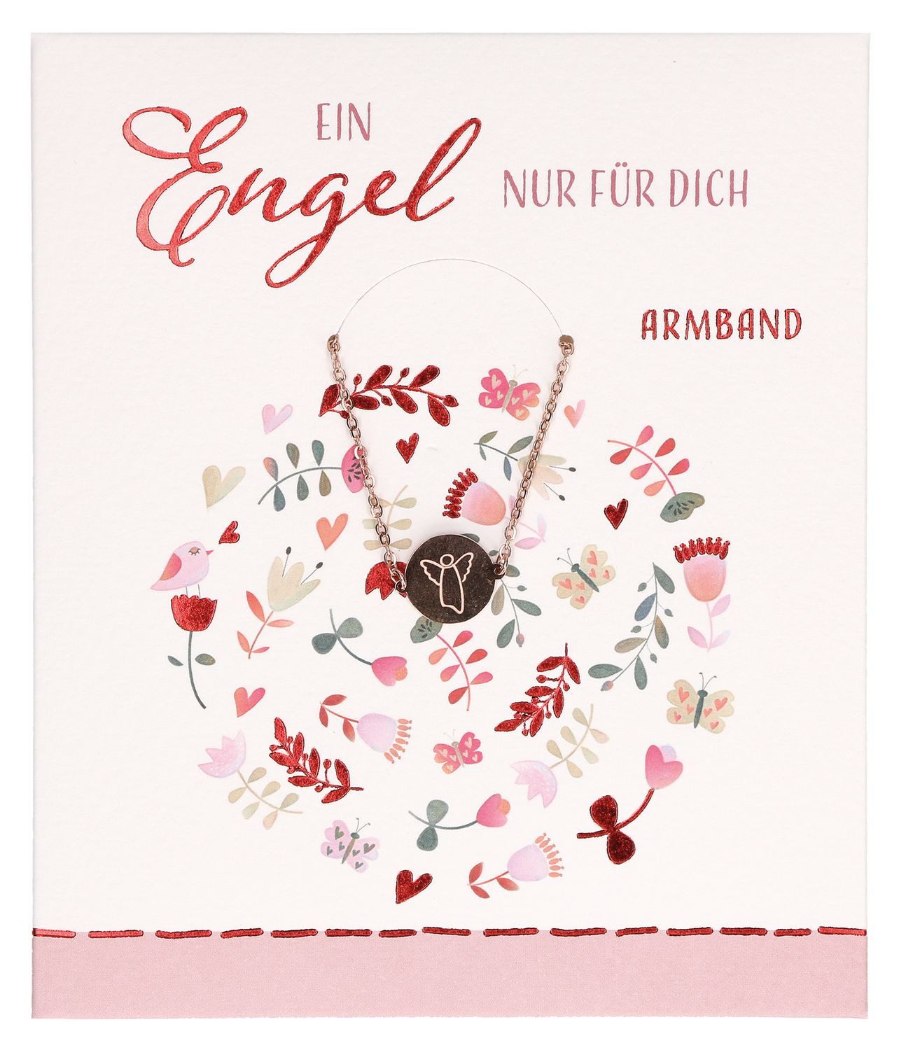 Grußkarte Ein Engel nur für dich Armband