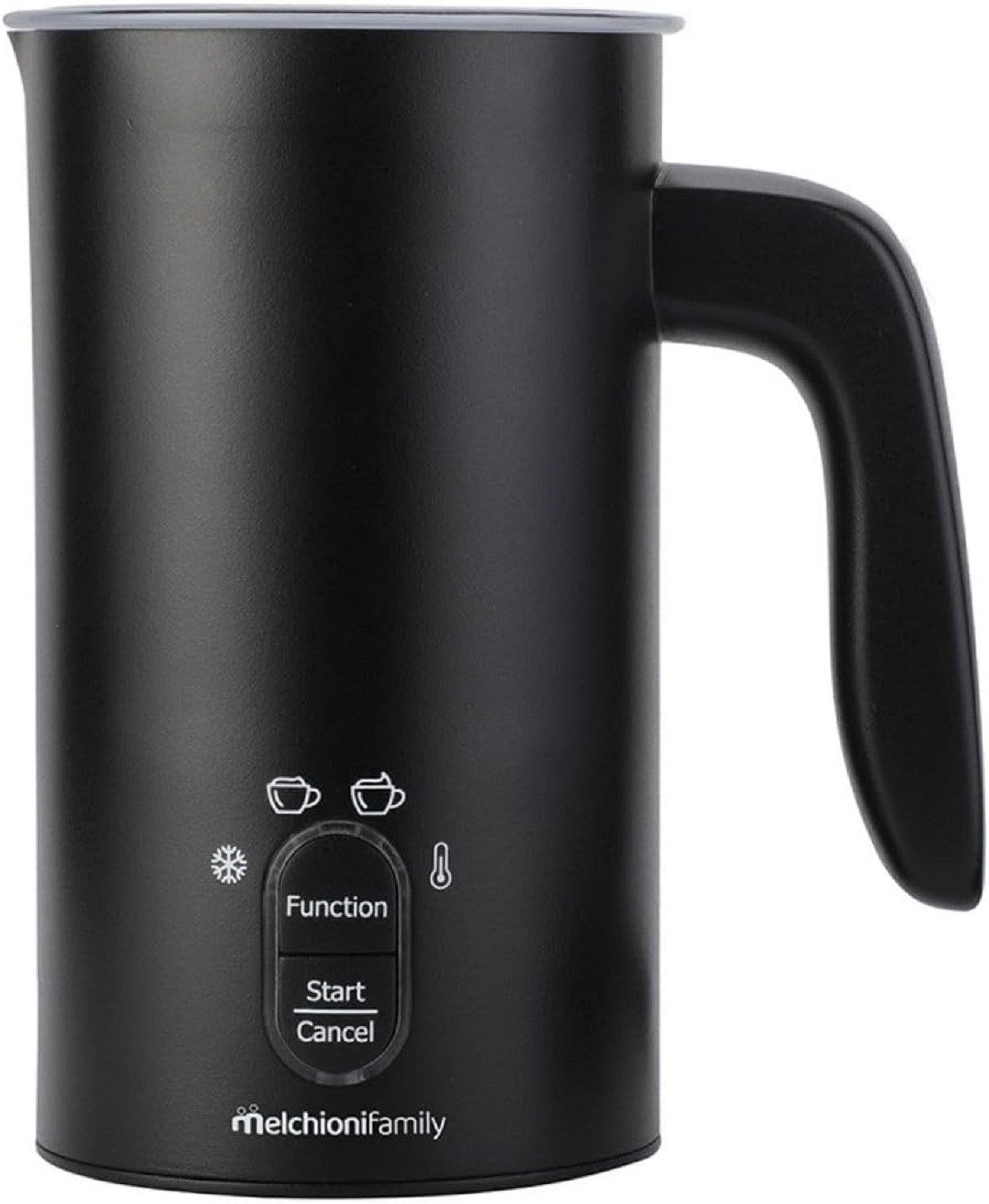 Melchioni Milchaufschäumer Milchaufschäumer 300 ml, automatische 500 W für heißen und kalten